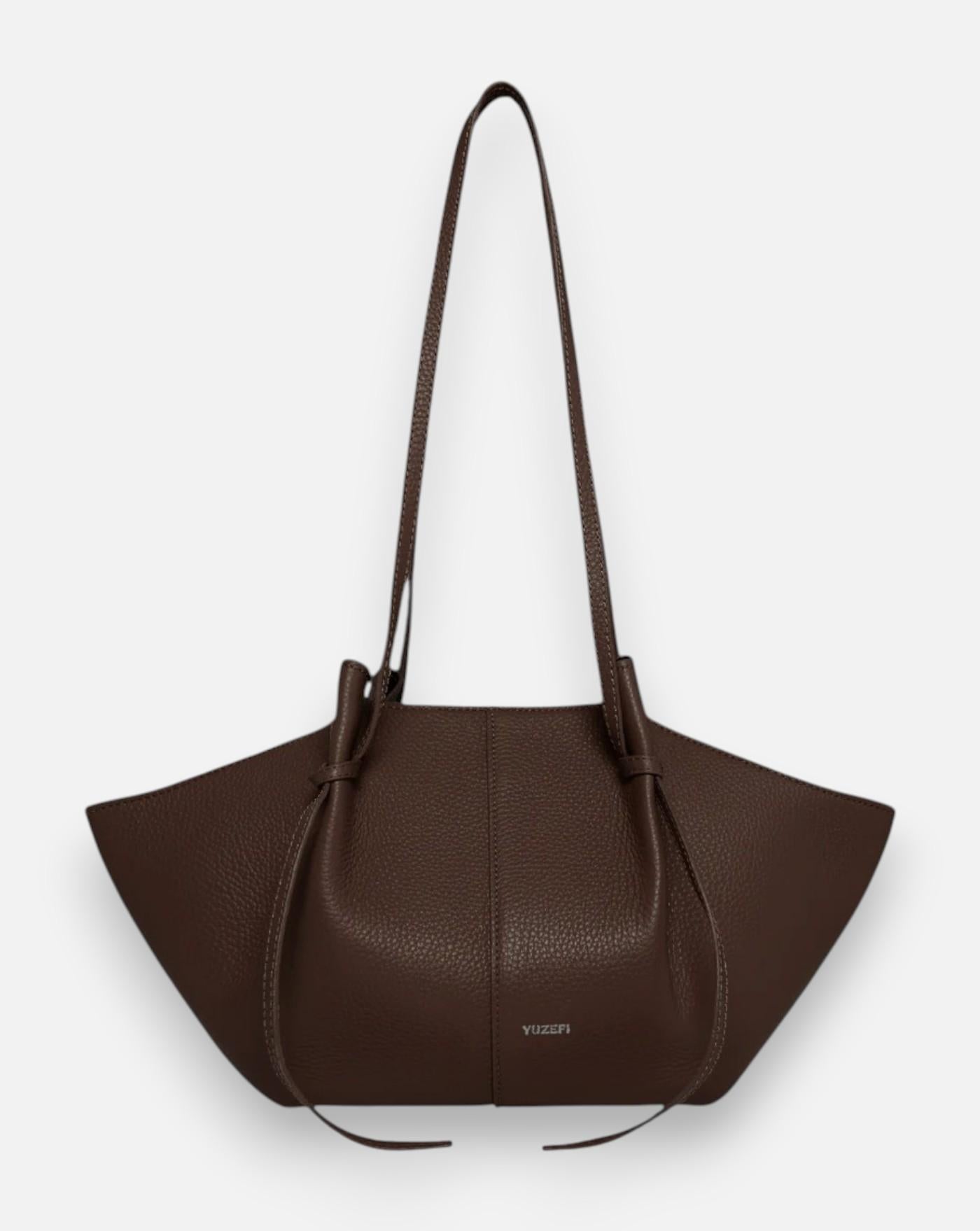 Bolso Yuzefi Mochi Espresso<BR/> YUZCO-HB-MO-L038 ESPRESSO YUZEFI 