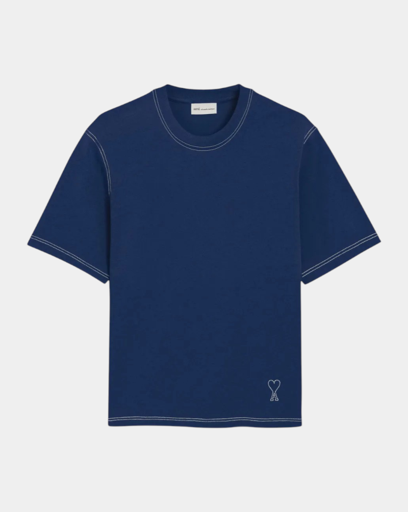 Camiseta Ami Paris Ami de Coeur HTS394726 A021 AMI PARIS 