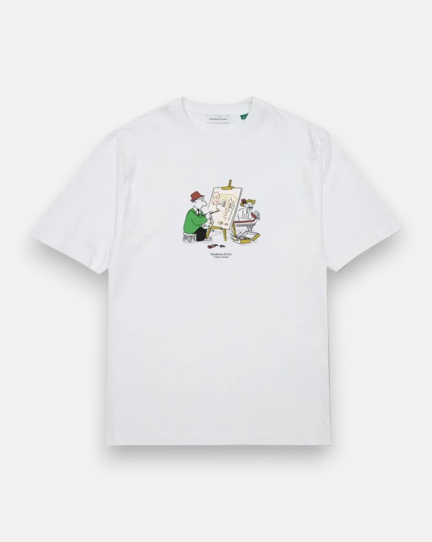Camiseta Edmmond Avant Garde AVANT GARDE PLAIN WHITEWHITE EDMMOND 