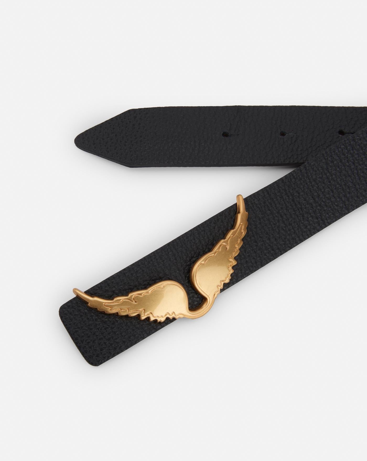 Cinturon Zadig & Voltaire Rock Reversible LWBT01317 NOIR ZADIG & VOLTAIRE 