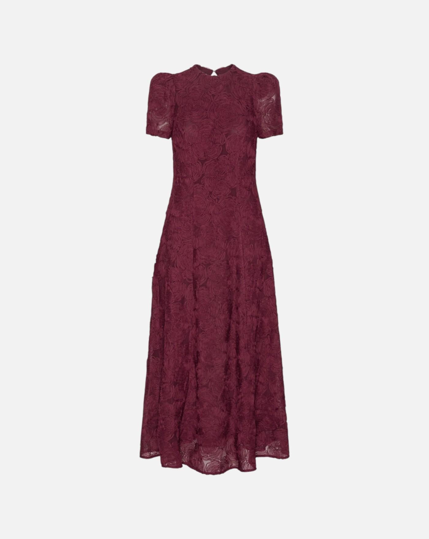 Vestido Rotate Flower Mesh Flared Dress 116272741 741 DECADENT ROTATE 
