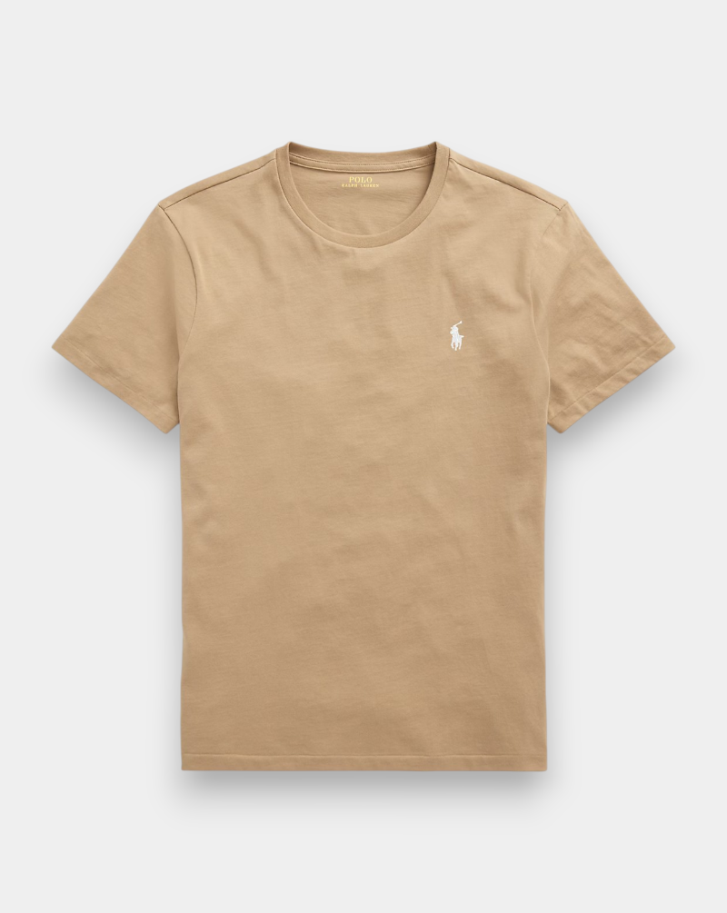 Camiseta Polo Ralph Lauren Basic 710671438329 CAFE TAN/C8176 POLO RALPH LAUREN 