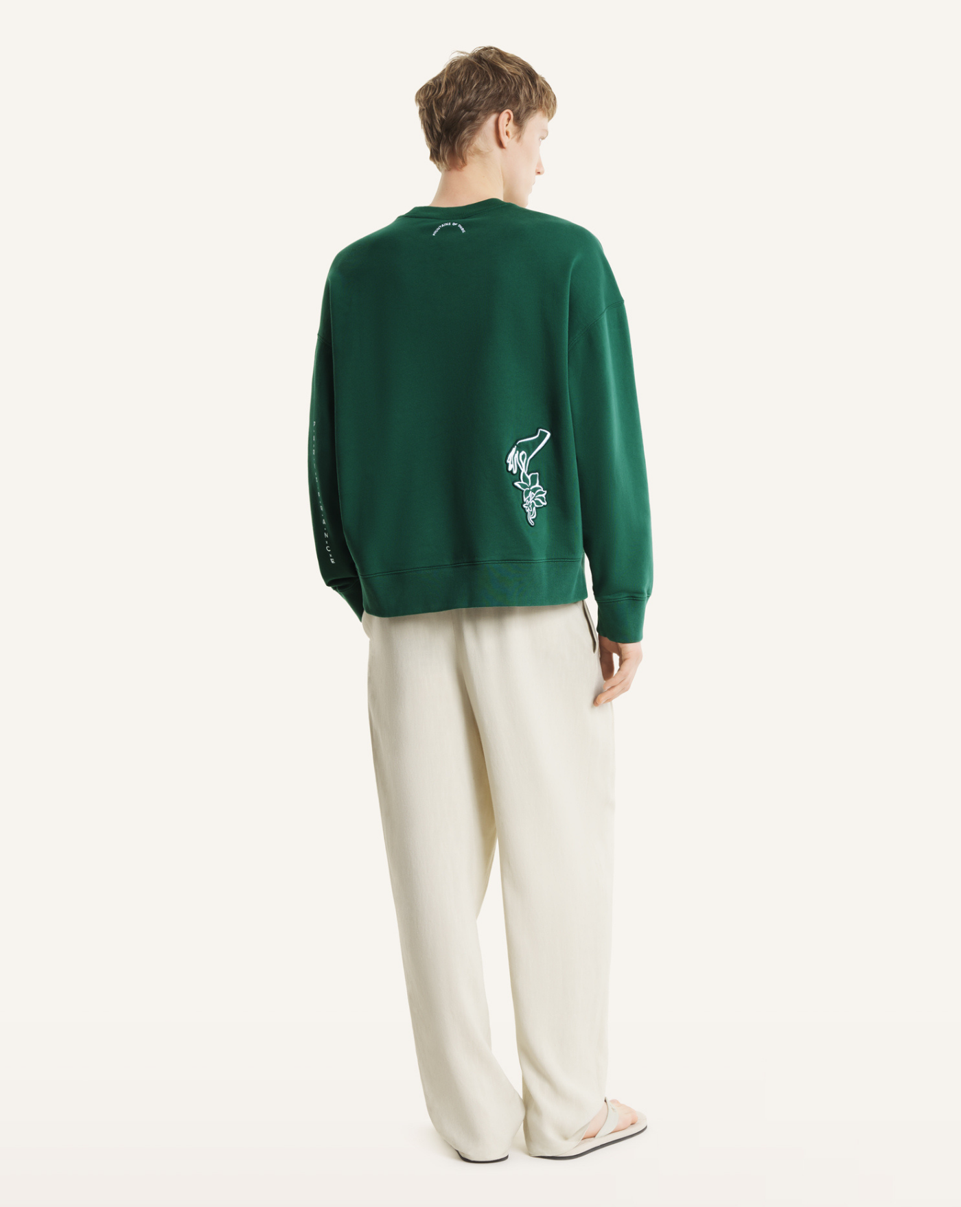 Sudadera Maison Kitsune Art Nouveau Stamps QM00303KM0340 P399 MAISON KITSUNE 