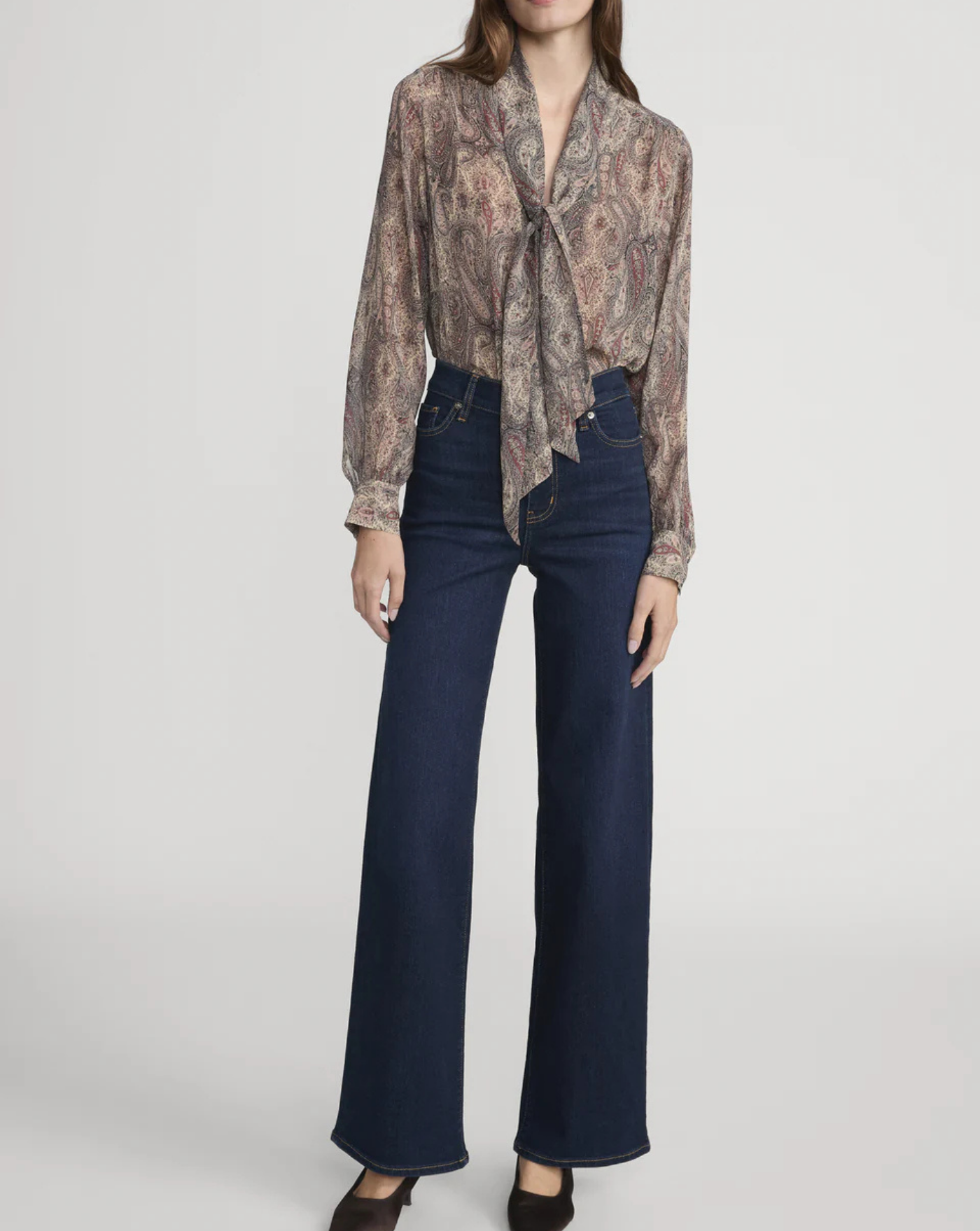 Denim Frame Le Slim Palazzo LSP814 FRWYBLUE FRAME 