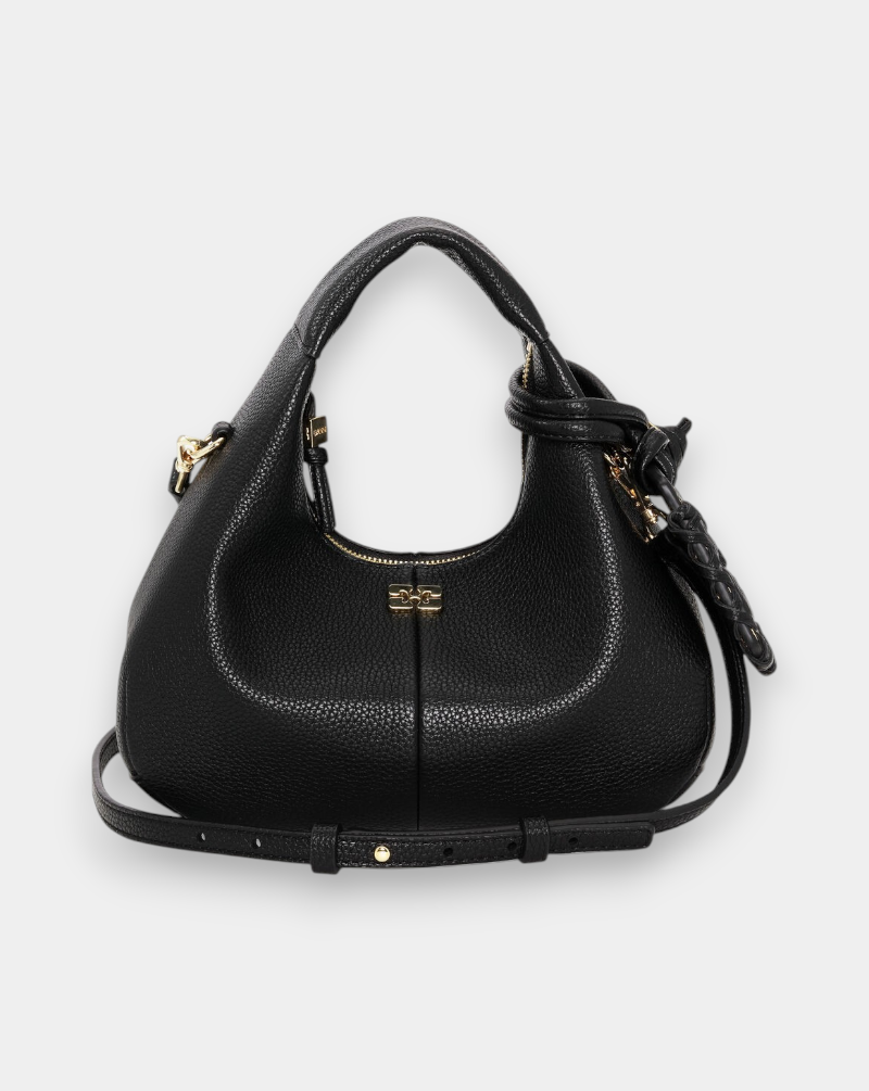 Bolso Ganni Hobo Mini Grained A6976 099 GANNI 