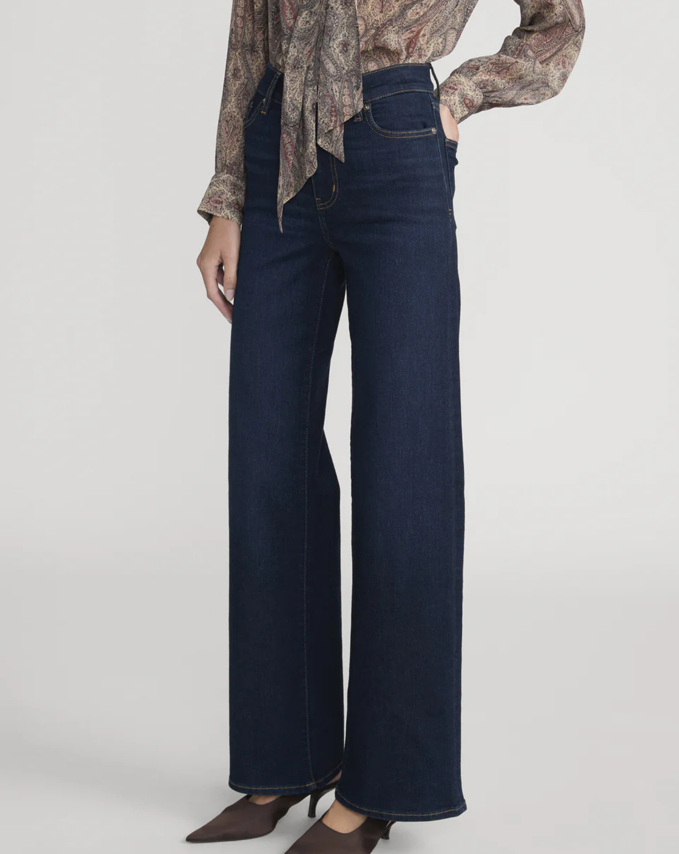 Denim Frame Le Slim Palazzo LSP814 FRWYBLUE FRAME 