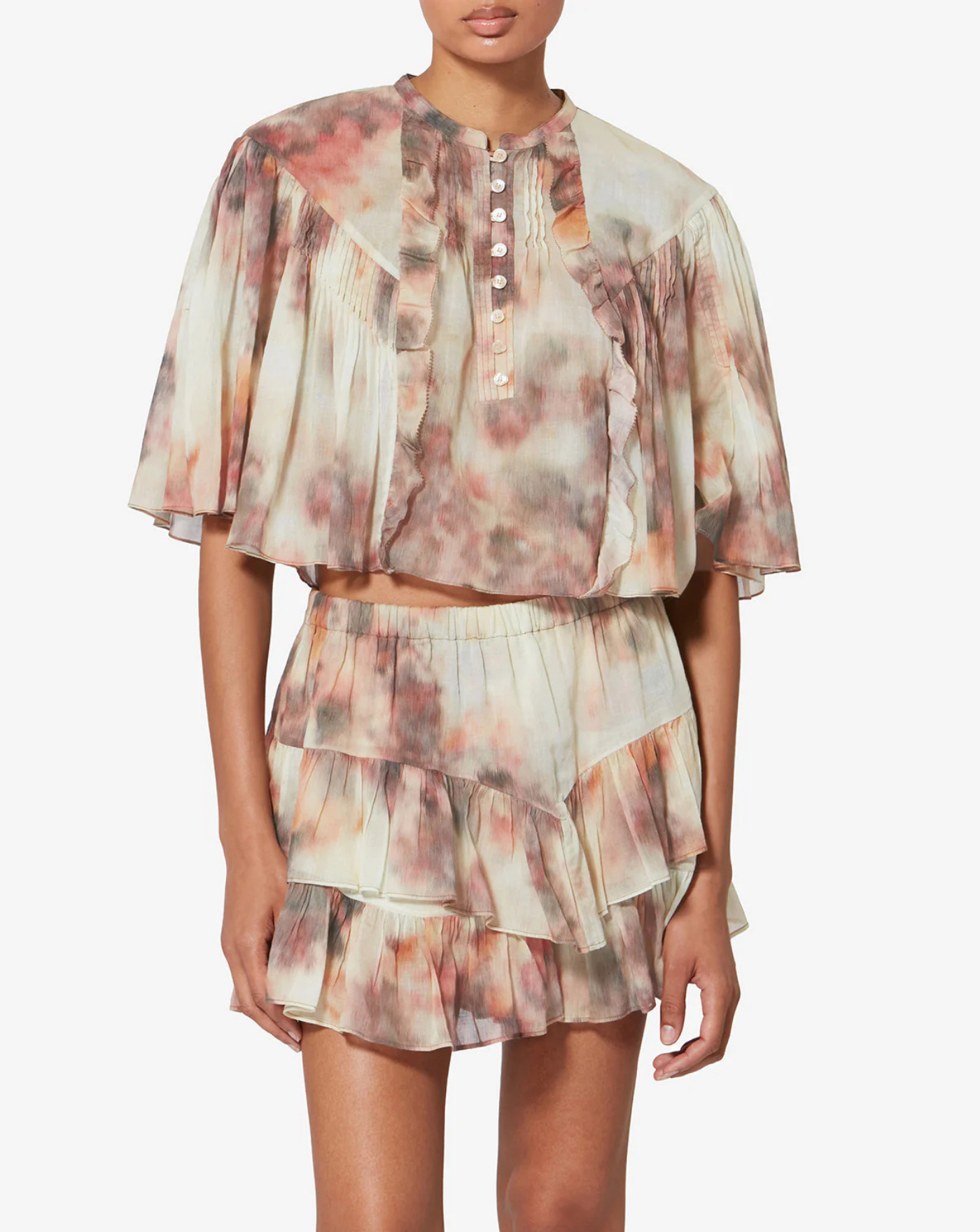 Blusa Isabel Marant Veelia HT0854FAD1J13E 90BE ISABEL MARANT 