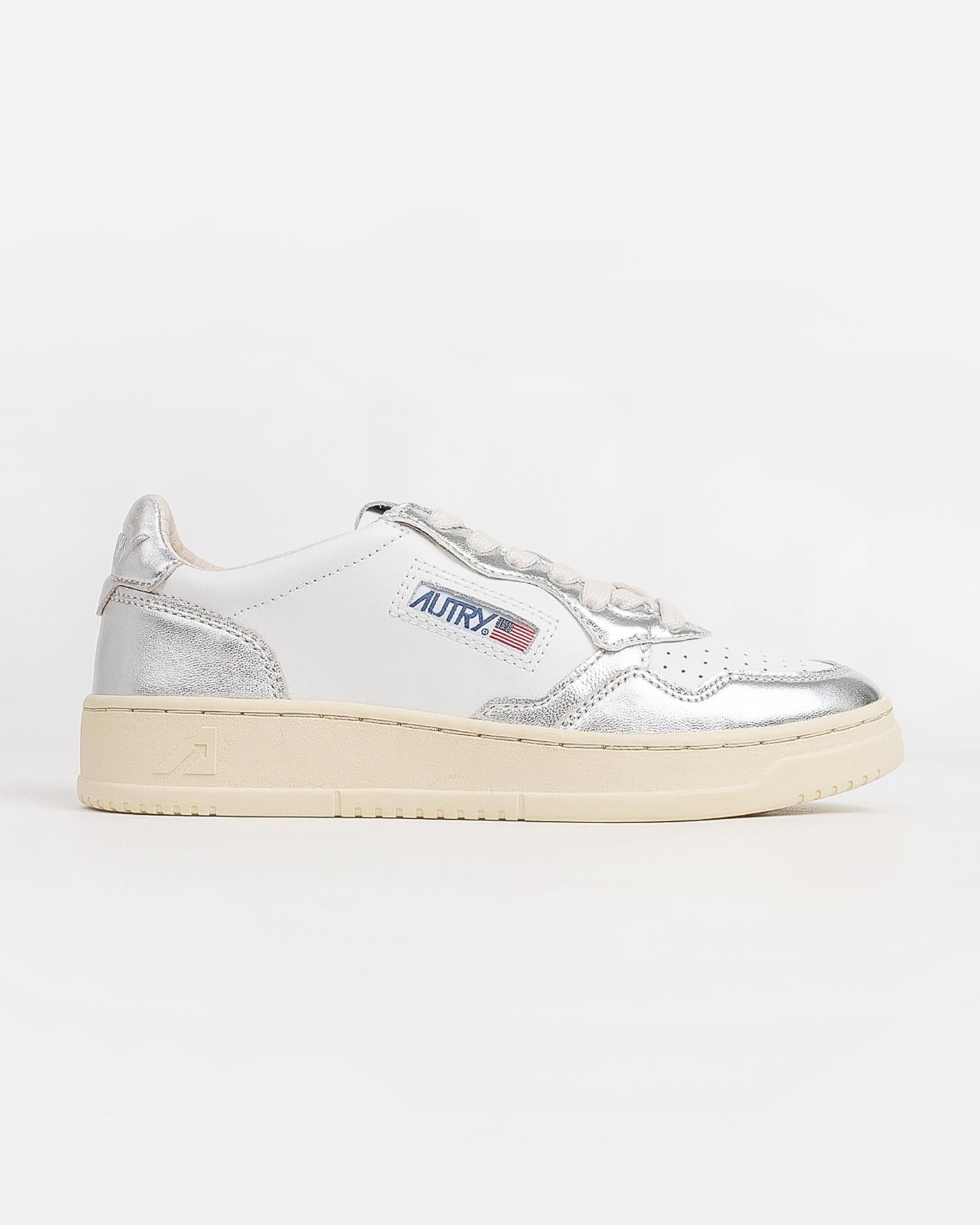 Zapatillas Autry Aulw WB18 AULW WB18 WHITE/SILVER AUTRY 