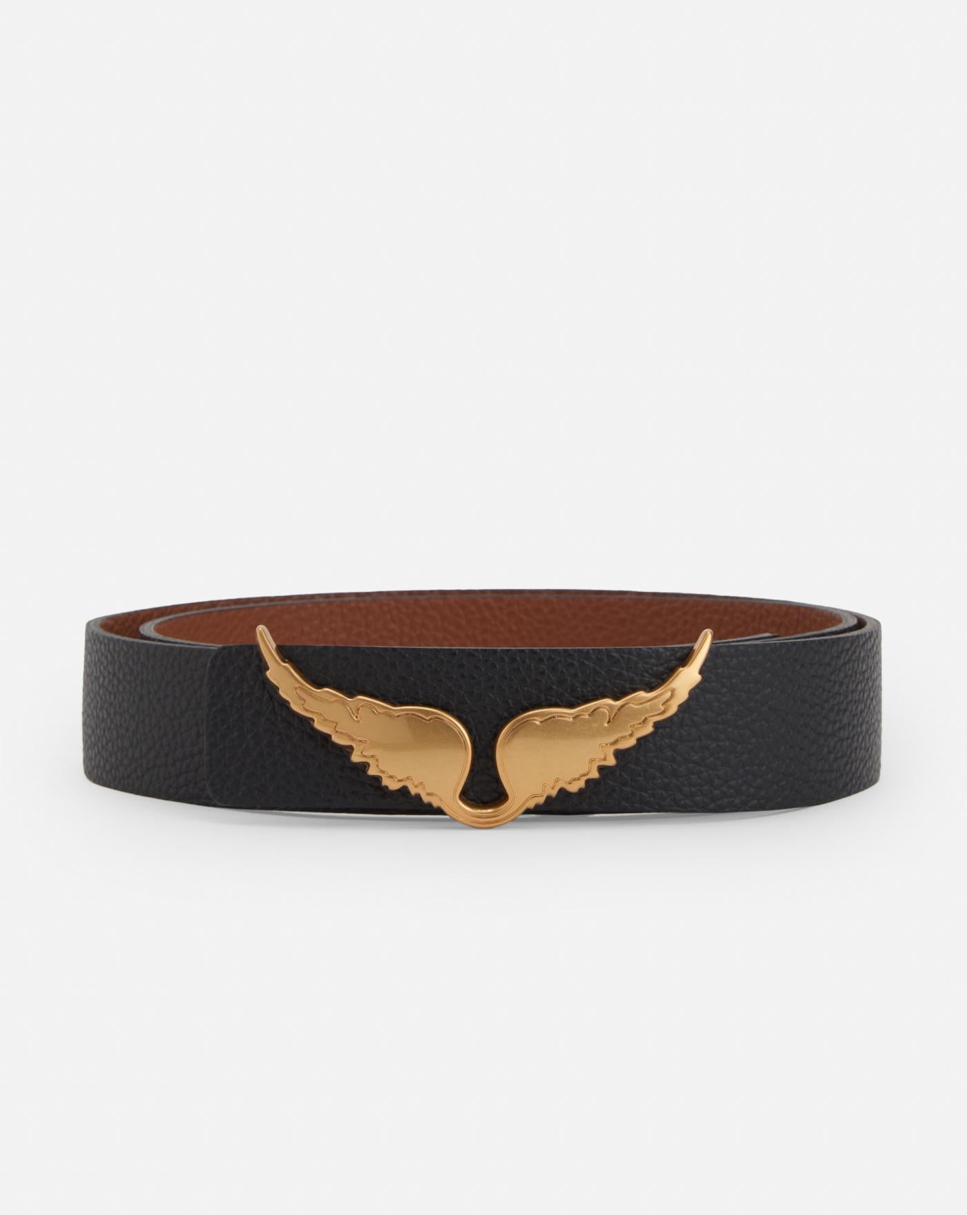 Cinturon Zadig & Voltaire Rock Reversible LWBT01317 NOIR ZADIG & VOLTAIRE 