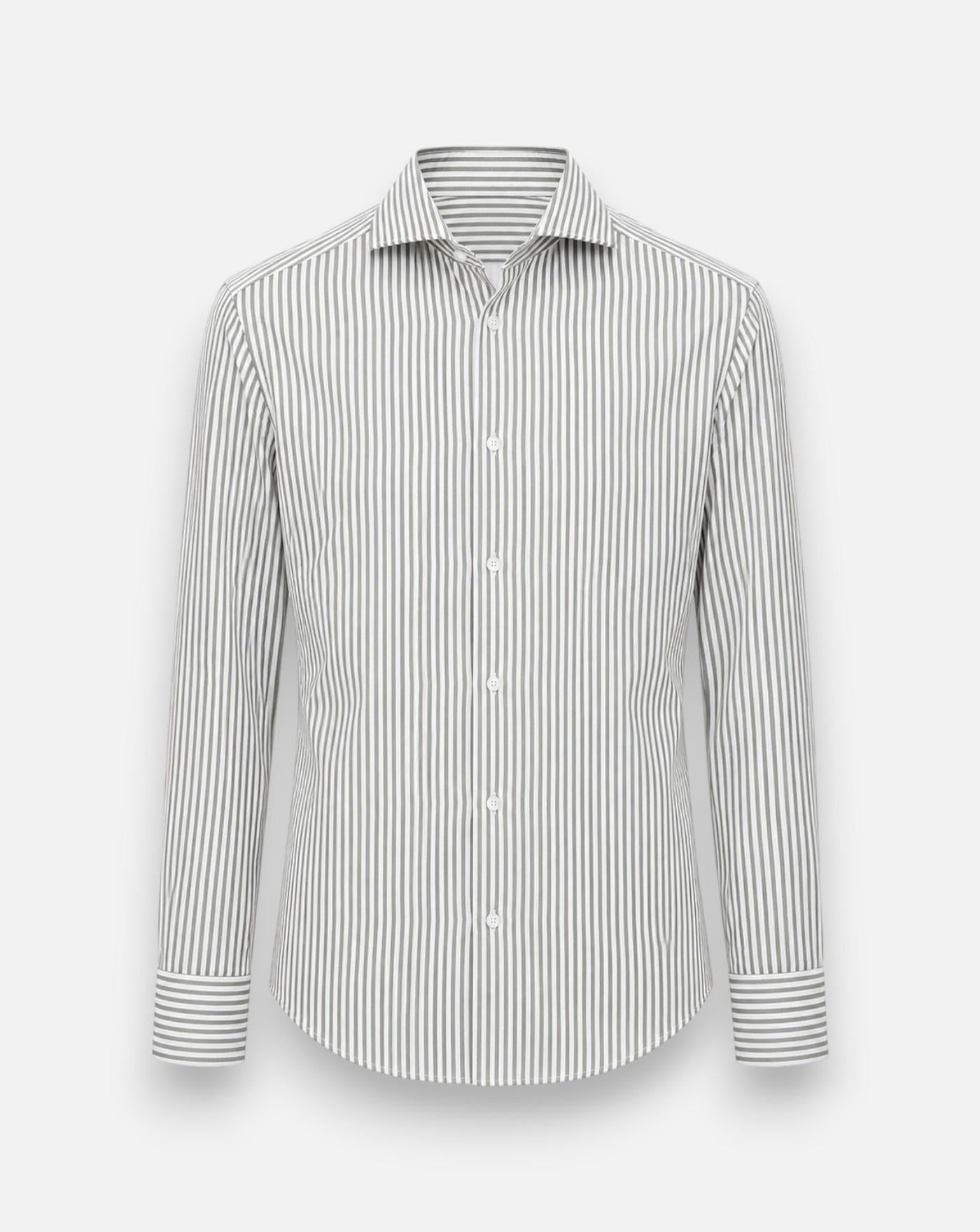 Camisa Traiano Stripes T15008317 463 TRAIANO MILANO 