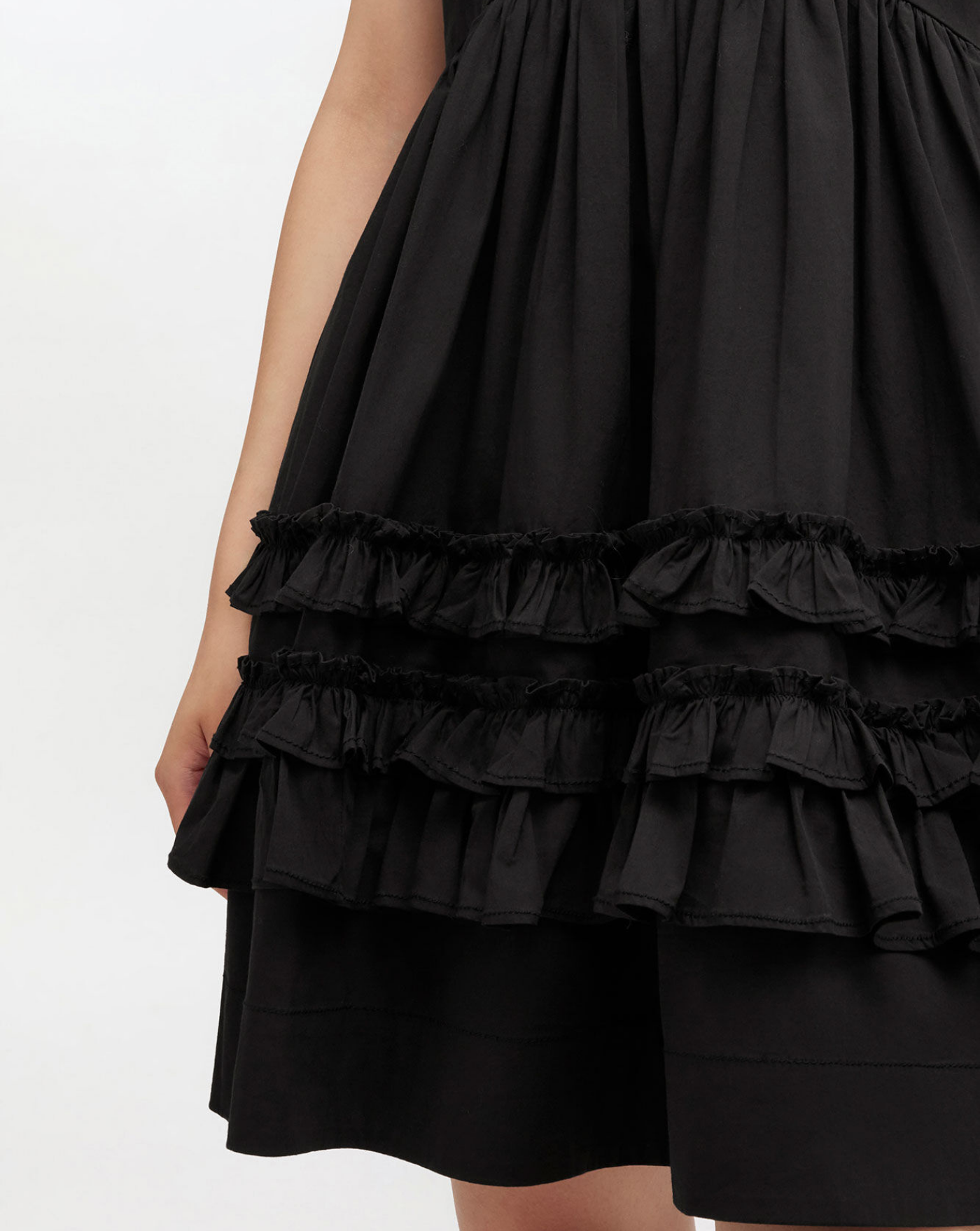 Vestido Ganni Mini Strap Dress A1030207 099 GANNI 