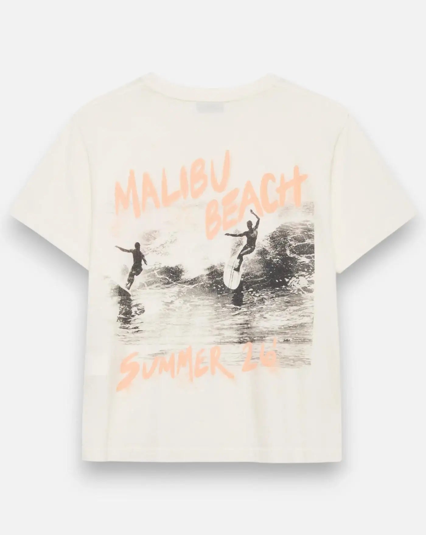 Camiseta Anine Bing SHELLEY TEE SURFER - WASHED BUTTERCREAM A0812214WKHA2 WASHED BUTTERCREAM ANINE BING 
