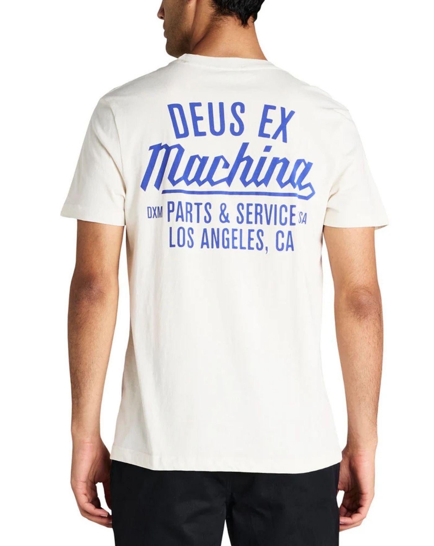Camiseta Deus Ex Machina Overbite DMP251953C DIRTY WHITE DEUS EX MACHINA 