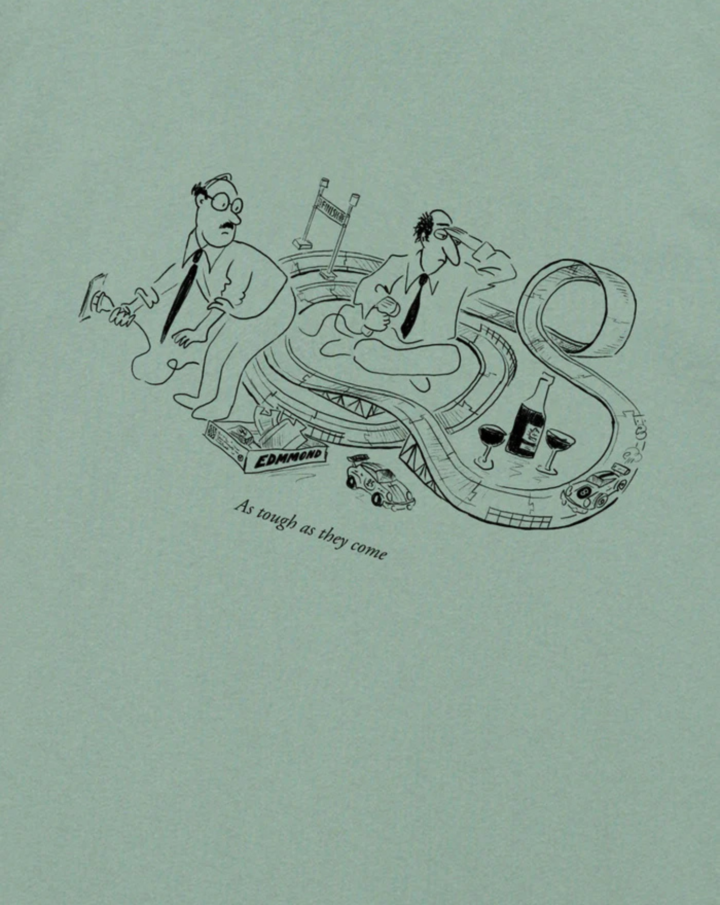 Camiseta Edmmond Scalextric SCALEXTRIC PLAIN SAGE GREENGREEN EDMMOND 