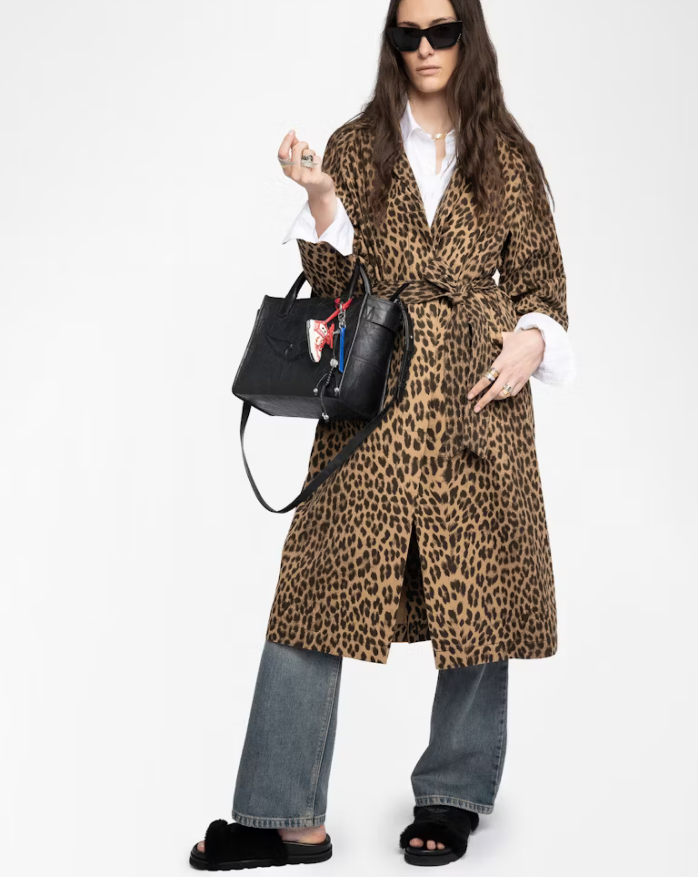 Bolso Zadig & Voltaire Angel Tote Xs Cow Burnish LWBA04144 011 ZADIG & VOLTAIRE 