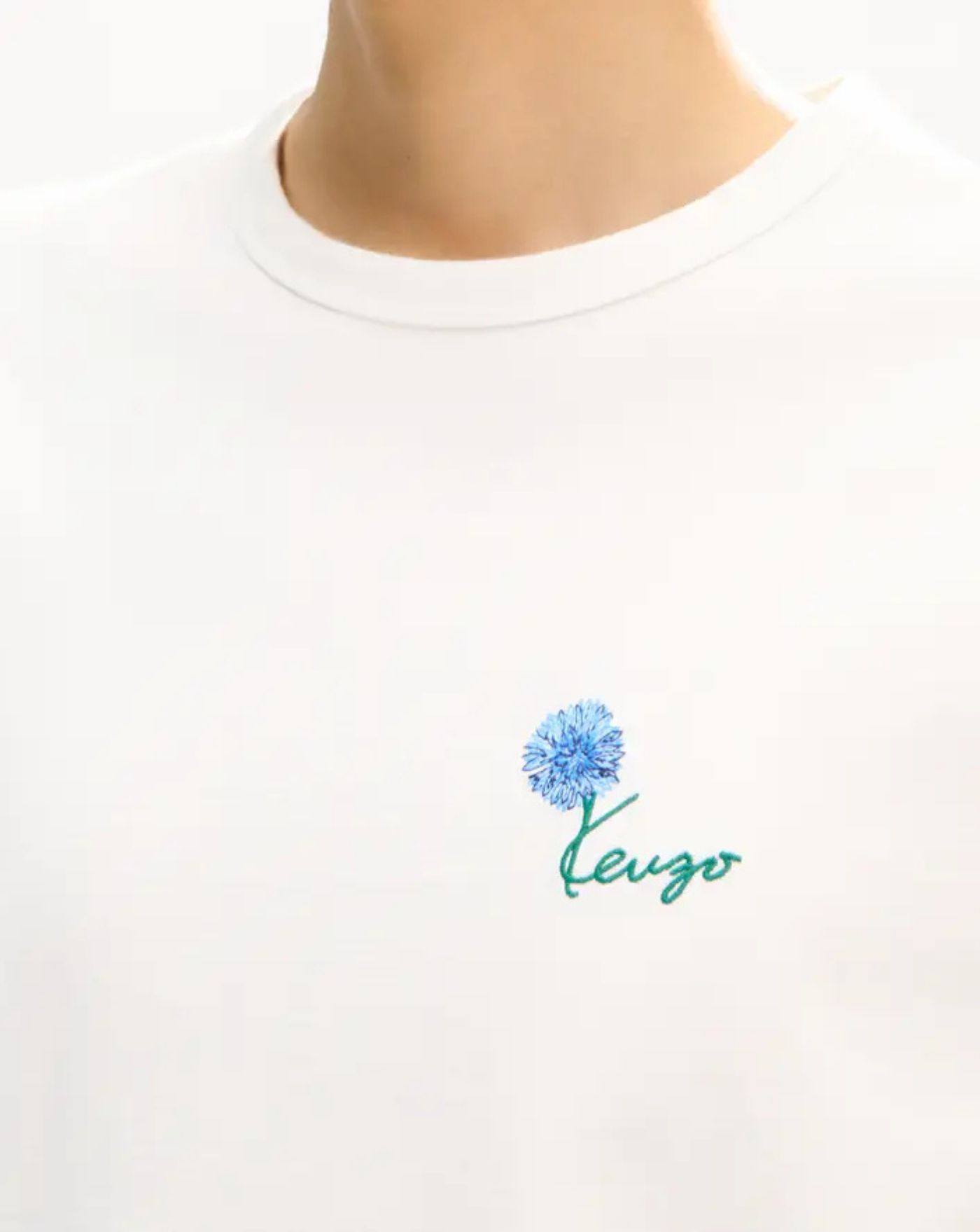 Camiseta Kenzo Tulip FG65TS1624SG 02 OFF WHITE KENZO 