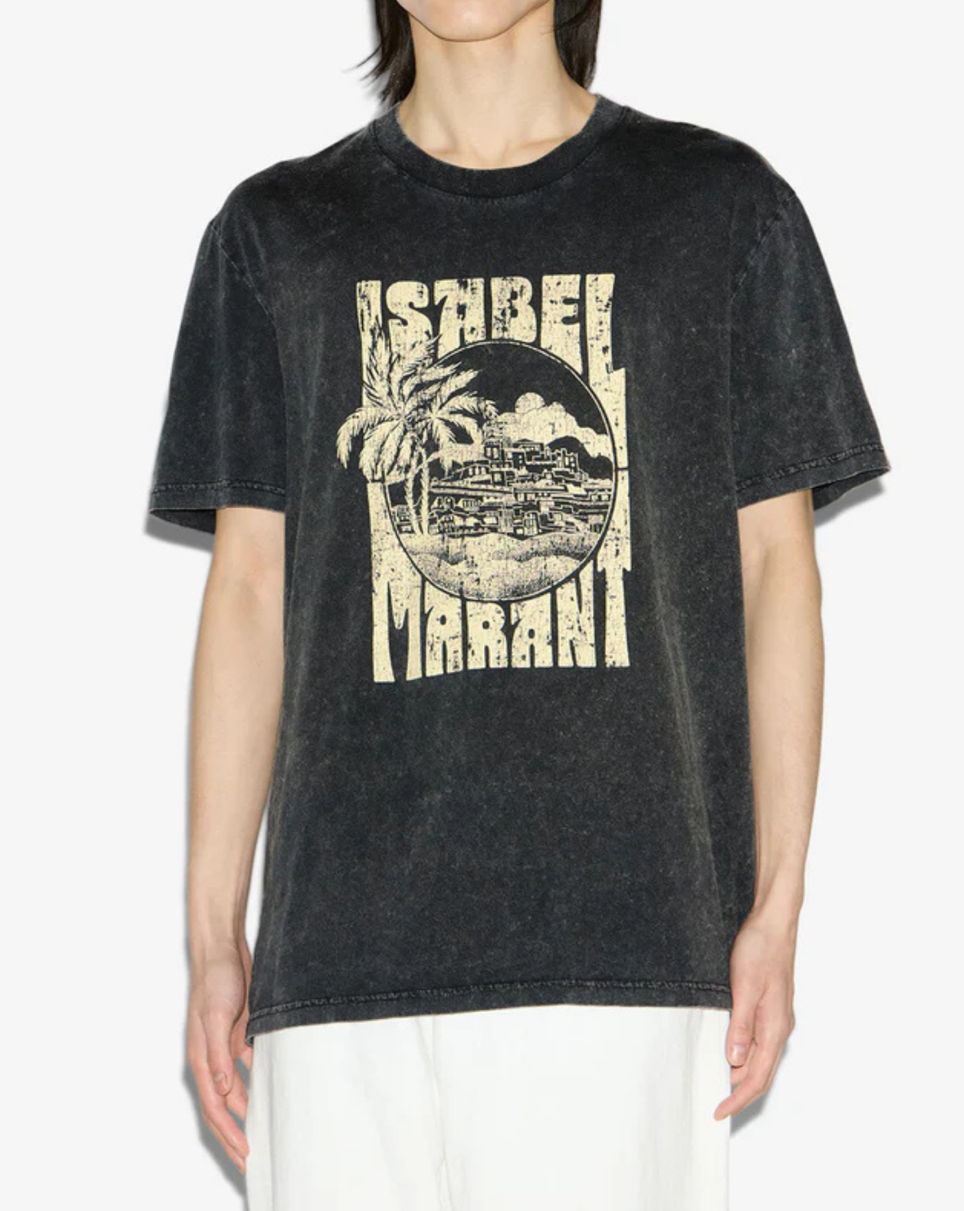 Camiseta Isabel Marant Honore TS0052HB C3N09H 02FK ISABEL MARANT 