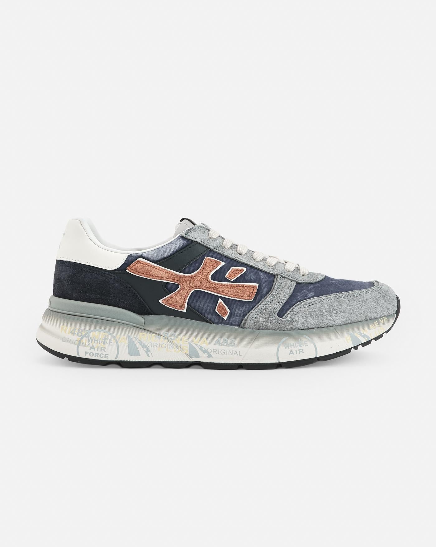 Zapatillas Premiata Mick Var 7215 MICK VAR 7215 GREY/BLUE/RED PREMIATA 