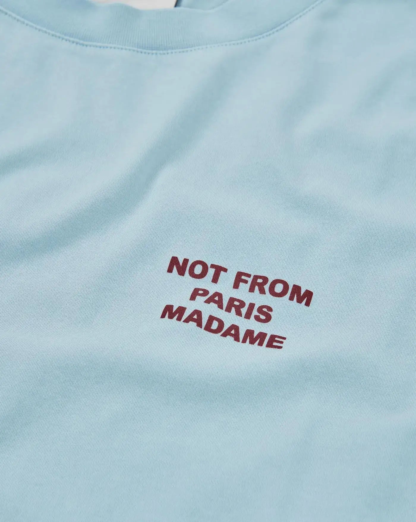 Camiseta Drole de Monsieur Le T-Shirt Slogan TS203 CO002 LBE DROLE DE MONSIEUR 