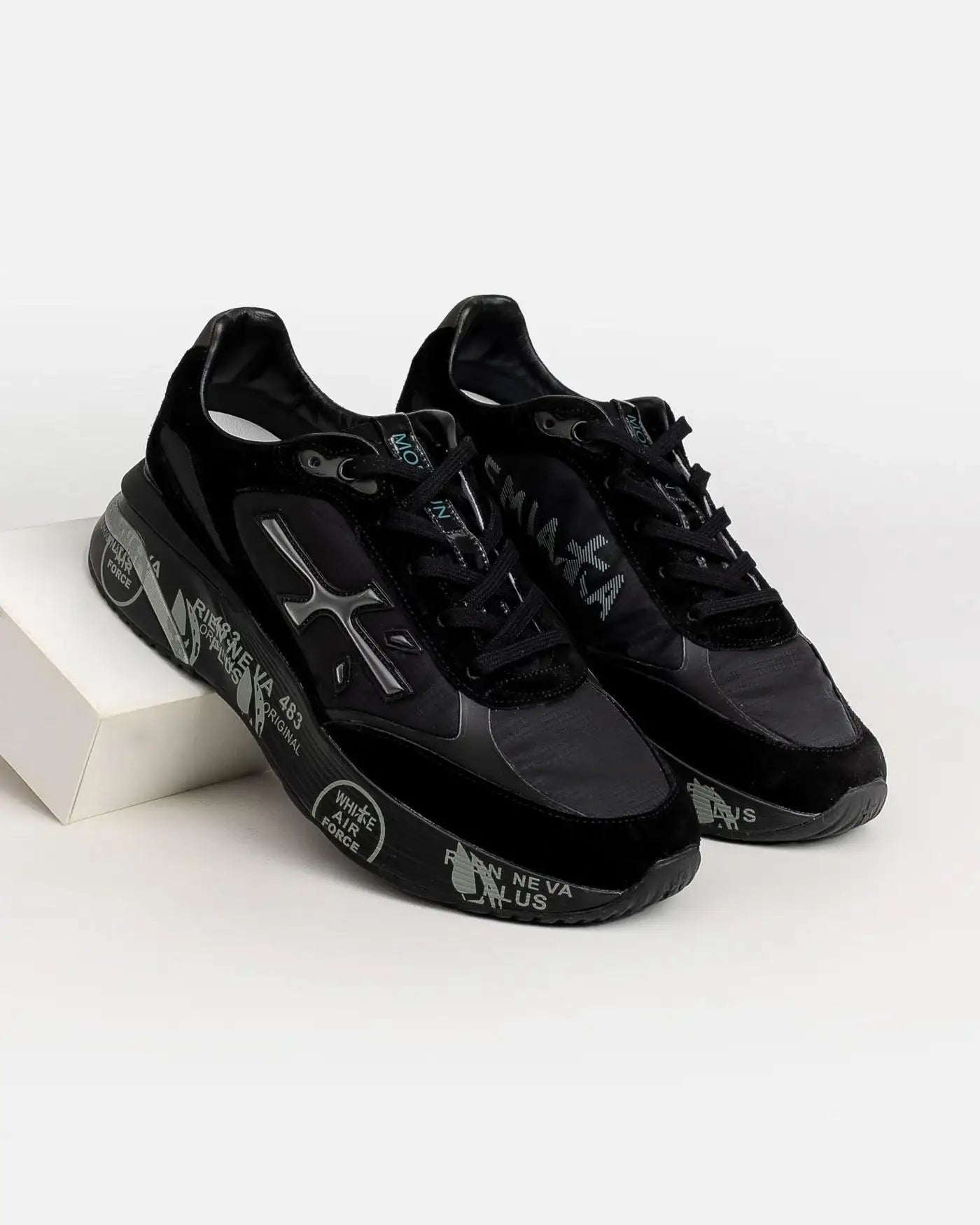 Zapatillas Premiata Moerun 6445 MOERUN 6445 BLACK PREMIATA 