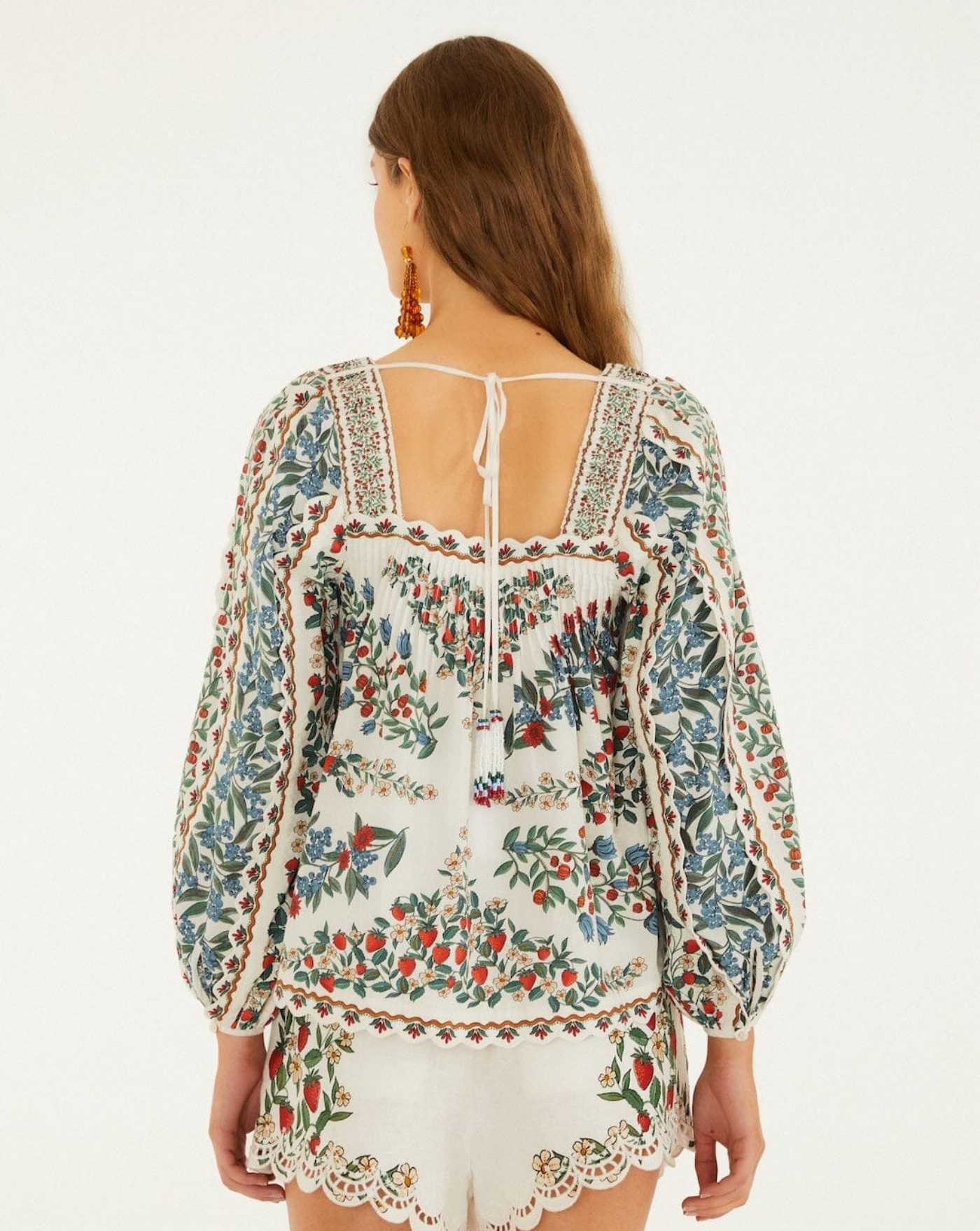Blusa Farm Rio Fruit Beauty Scarf 352183 26049 FARM RIO 