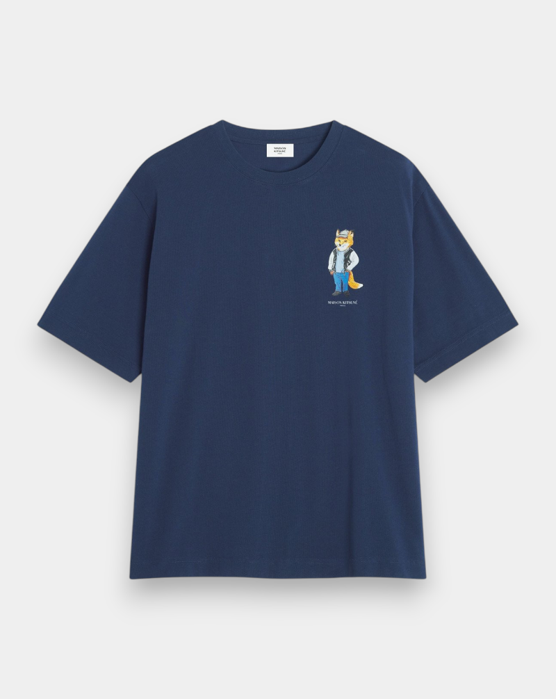 Camiseta Maison Kitsune Dressed Fox PM00120KJ0119 0329 MAISON KITSUNE 