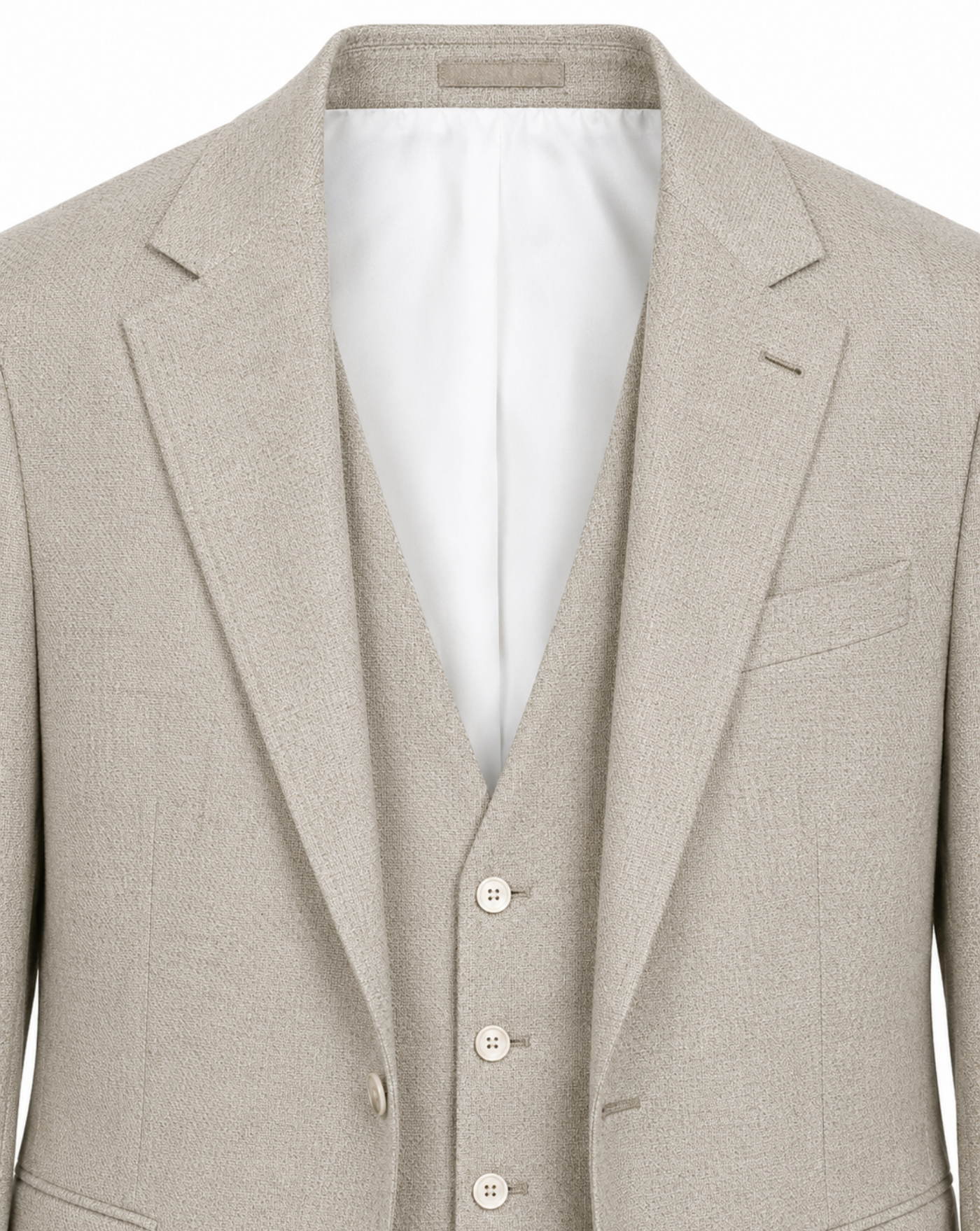Traje Ramon Sanjurjo 3 Piezas RS8366 8069 12BEIGE RAMON SANJURJO 