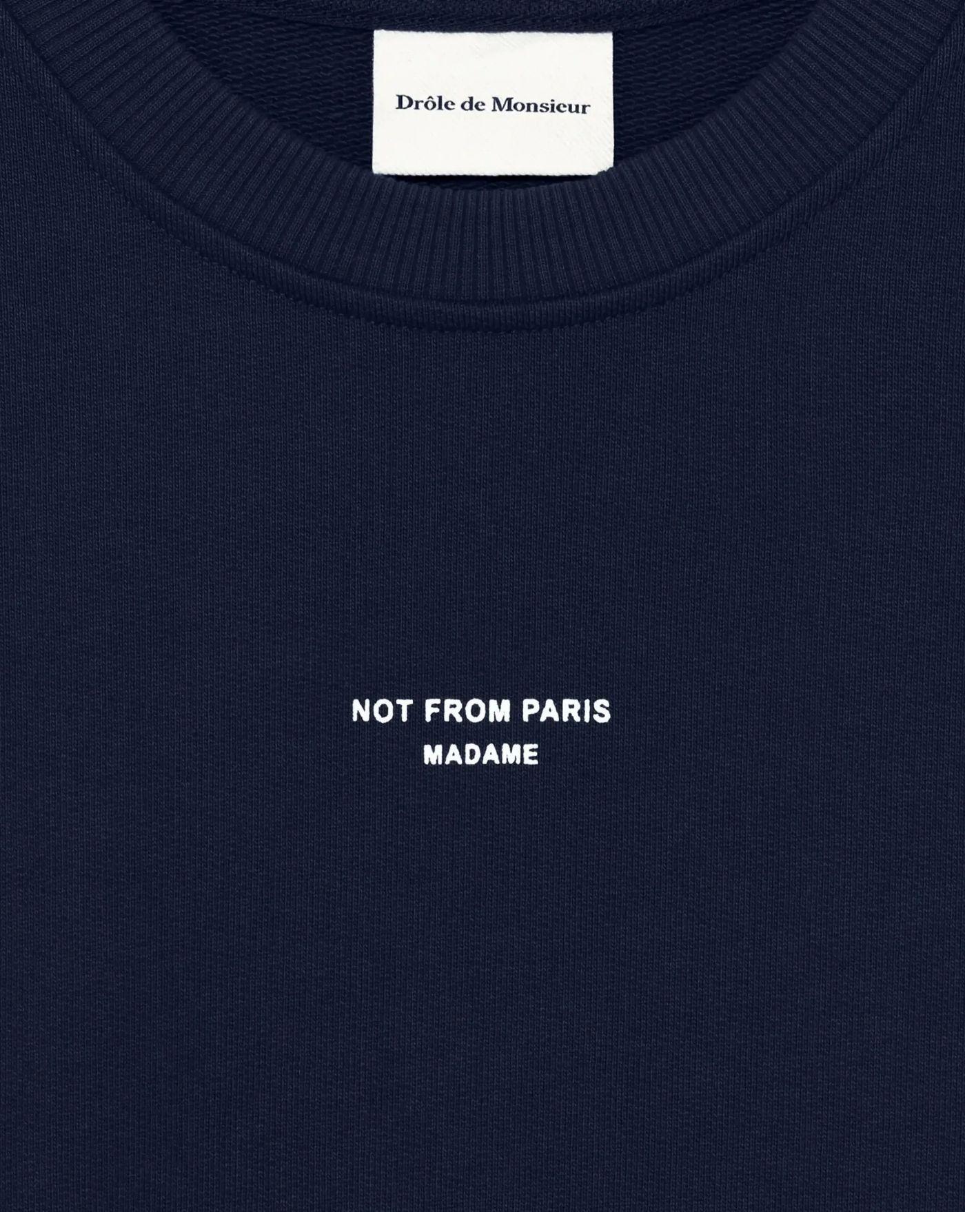 Sudadera Drole de Monsieur Classic Slogan Sweatshirt SW148 CO127 NY DROLE DE MONSIEUR 