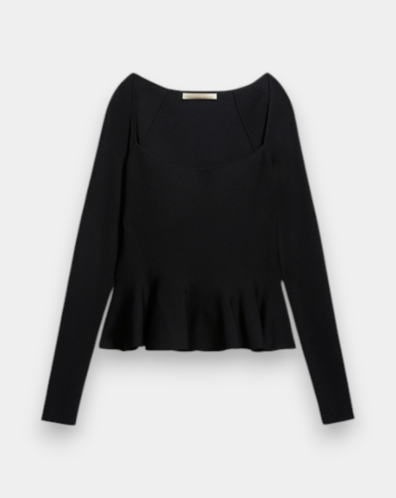 Jersey Vanessa Bruno Flower 5HVC10 V15759BLACK VANESSA BRUNO 