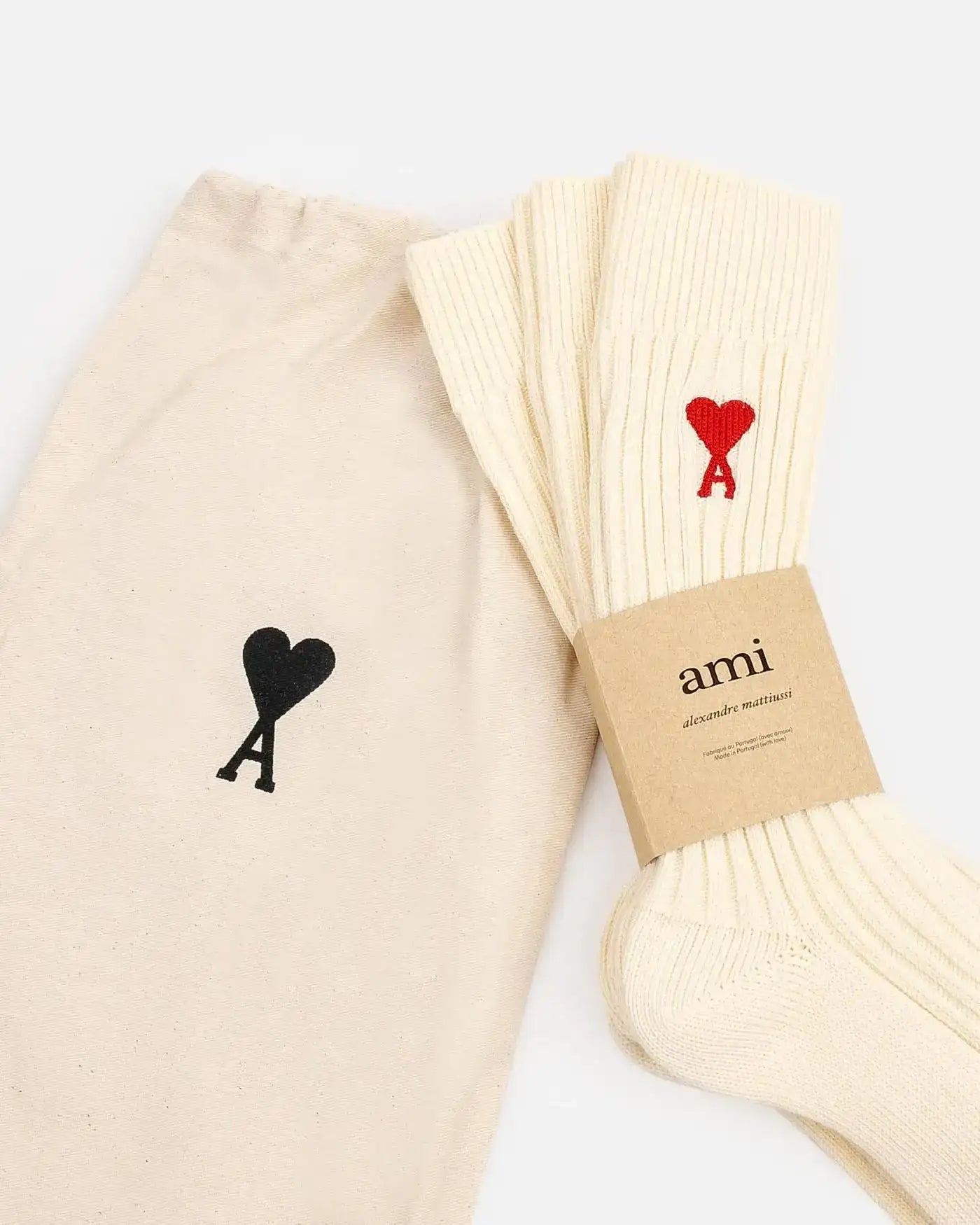 Calcetines Ami Paris Pack 3 Ami de Coeur USC003 379 150 AMI PARIS 