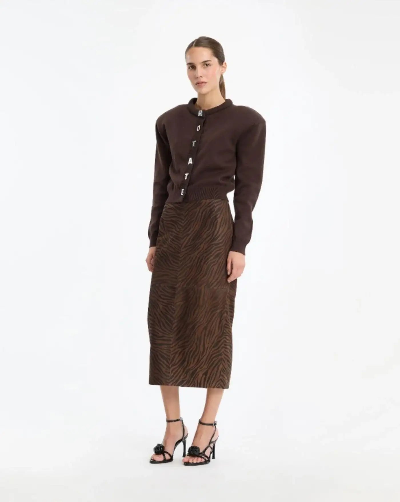 Chaqueta Rotate Firm Knit Cardigan 1138541667 1667 ROTATE 