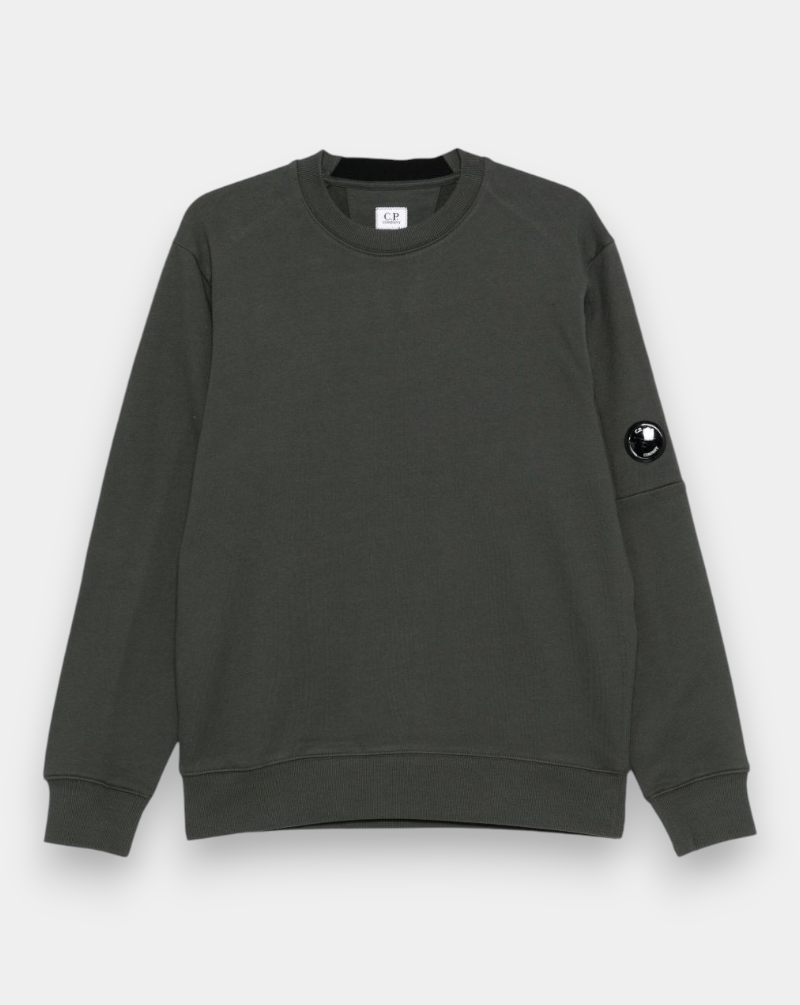 Sudadera C.P. Company Crewneck in Diagonal Raised Fleece 19CMSS713A005086W 978 C.P. COMPANY 