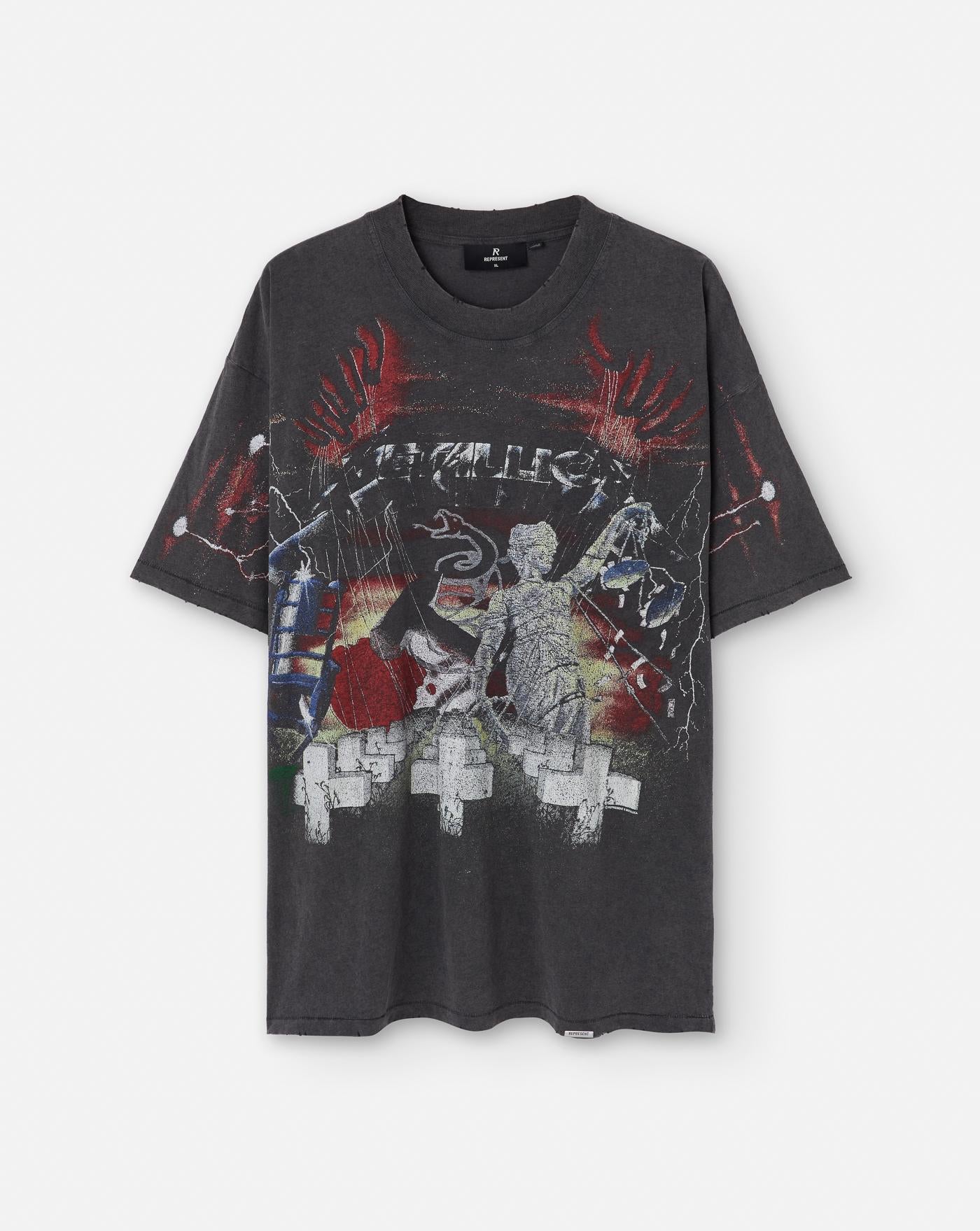 Camiseta Represent Metallica Justice MLM4354 20 REPRESENT 