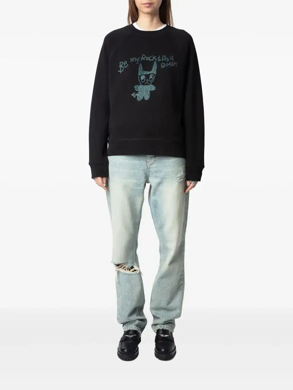 Sudadera Zadig & Voltaire Upper Mo Devil JWSS01650 BLACK 11 ZADIG & VOLTAIRE 
