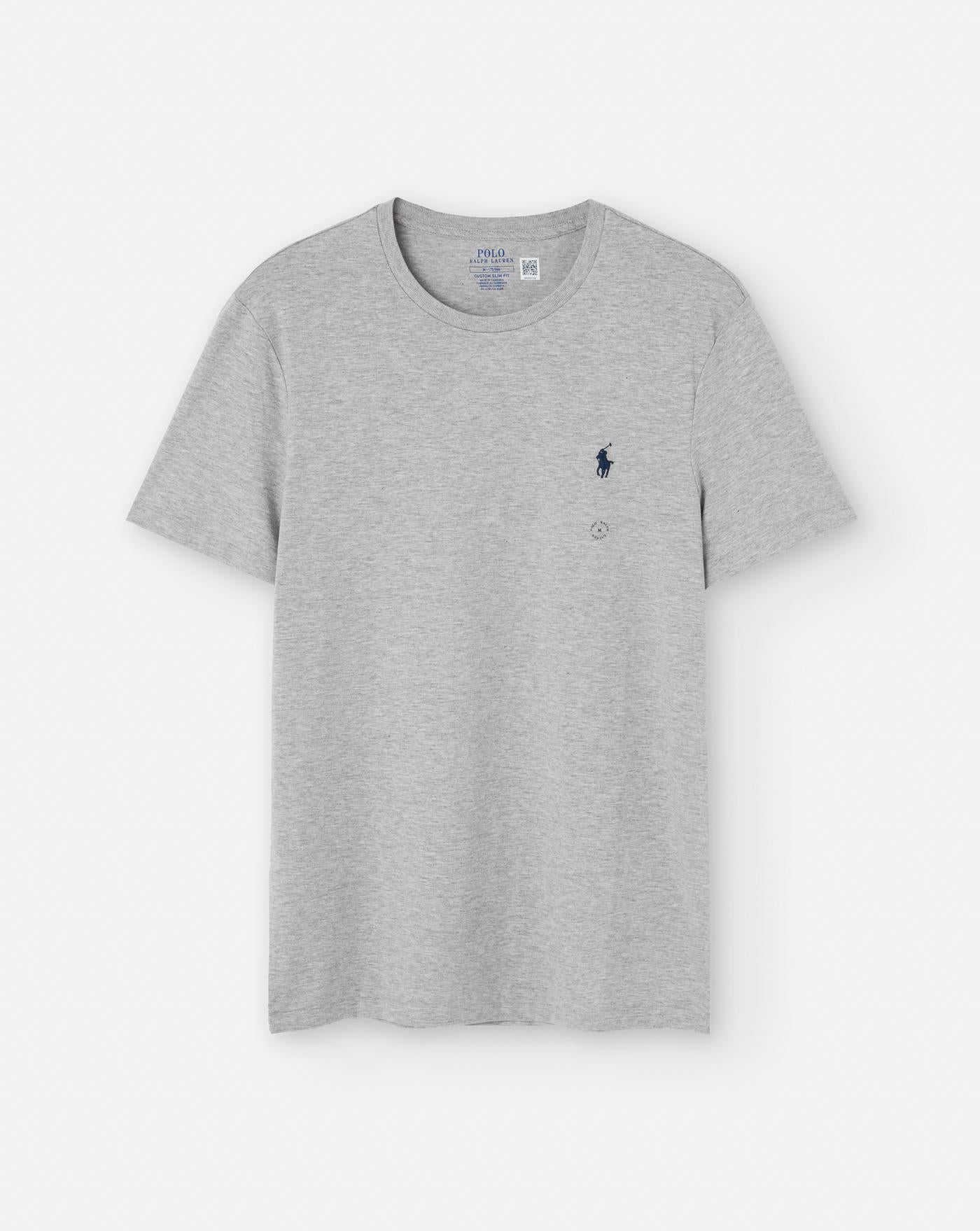 Camiseta Polo Ralph Lauren Basic 710680785002 GREY POLO RALPH LAUREN 
