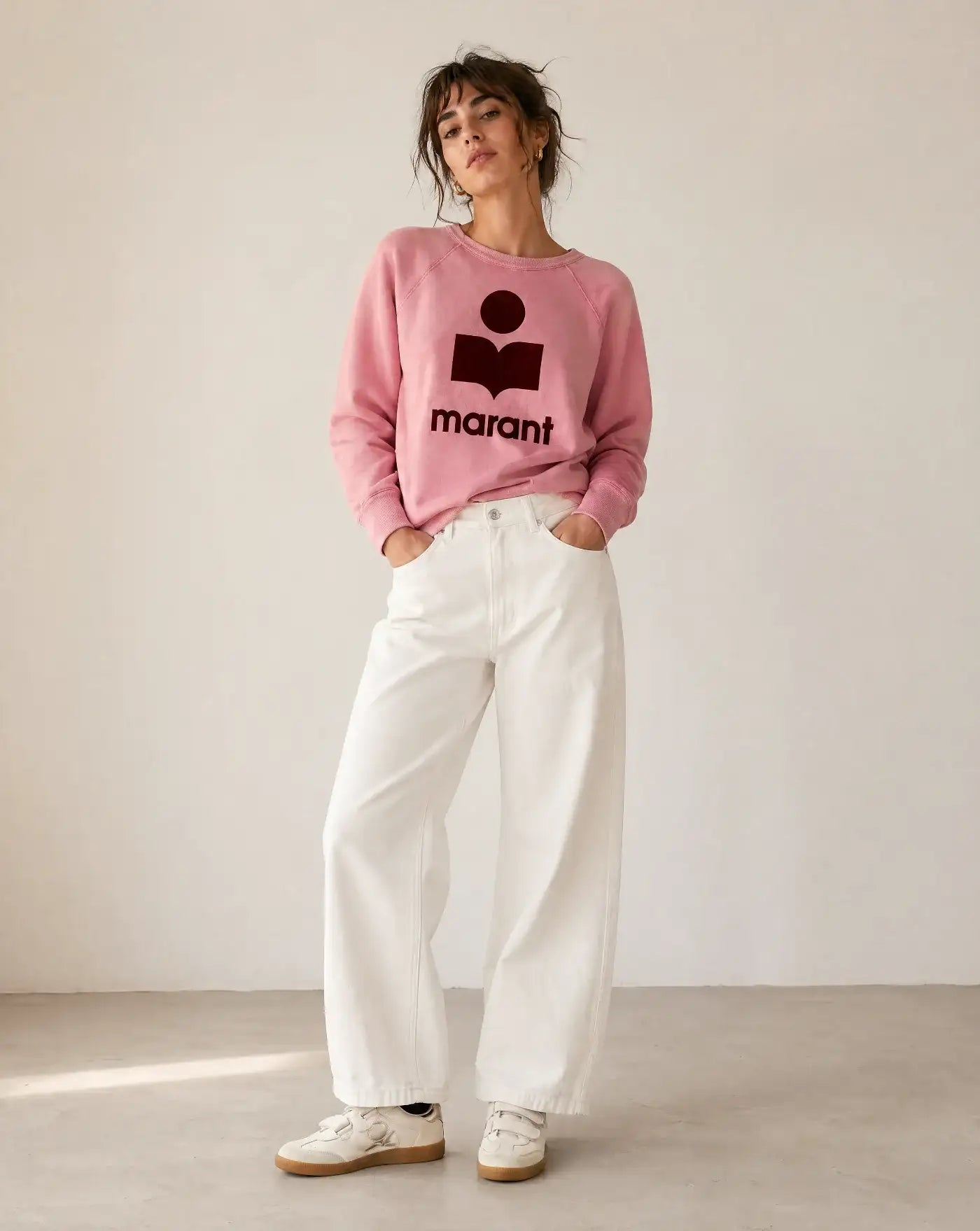 Pantalon Nine in the Morning Enna Palazzo 9SS26 ENN22 NATURALE NINE IN THE MORNING 