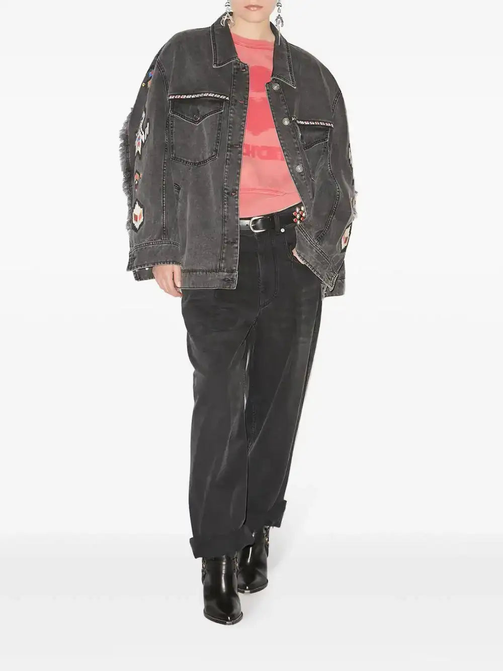 Chaqueta Isabel Marant Manona VE0430FAC1H02E 02DG ISABEL MARANT 