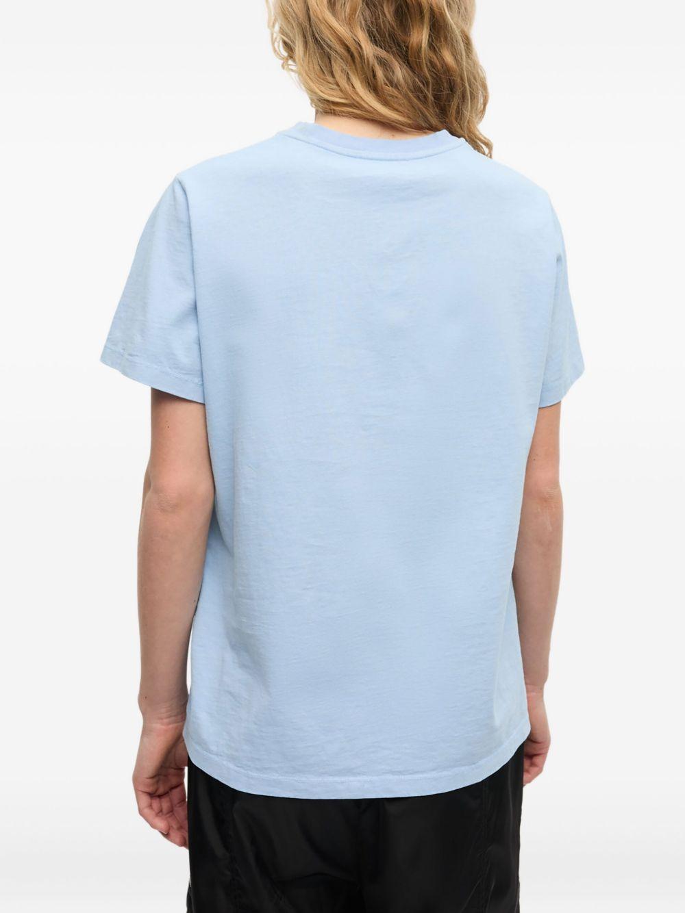 Camiseta Ganni Animals T4278 570 GANNI 