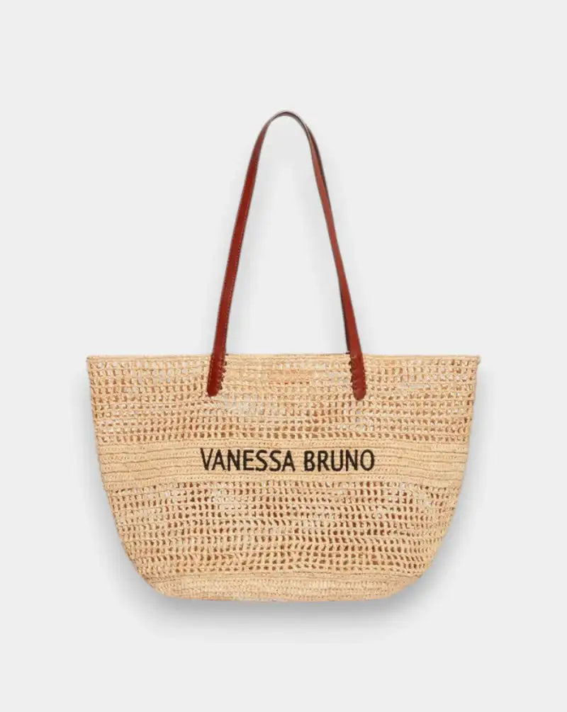 Bolso Vanessa Bruuno Paniier 3EVE60 V40468SABLE/NOIR VANESSA BRUNO 