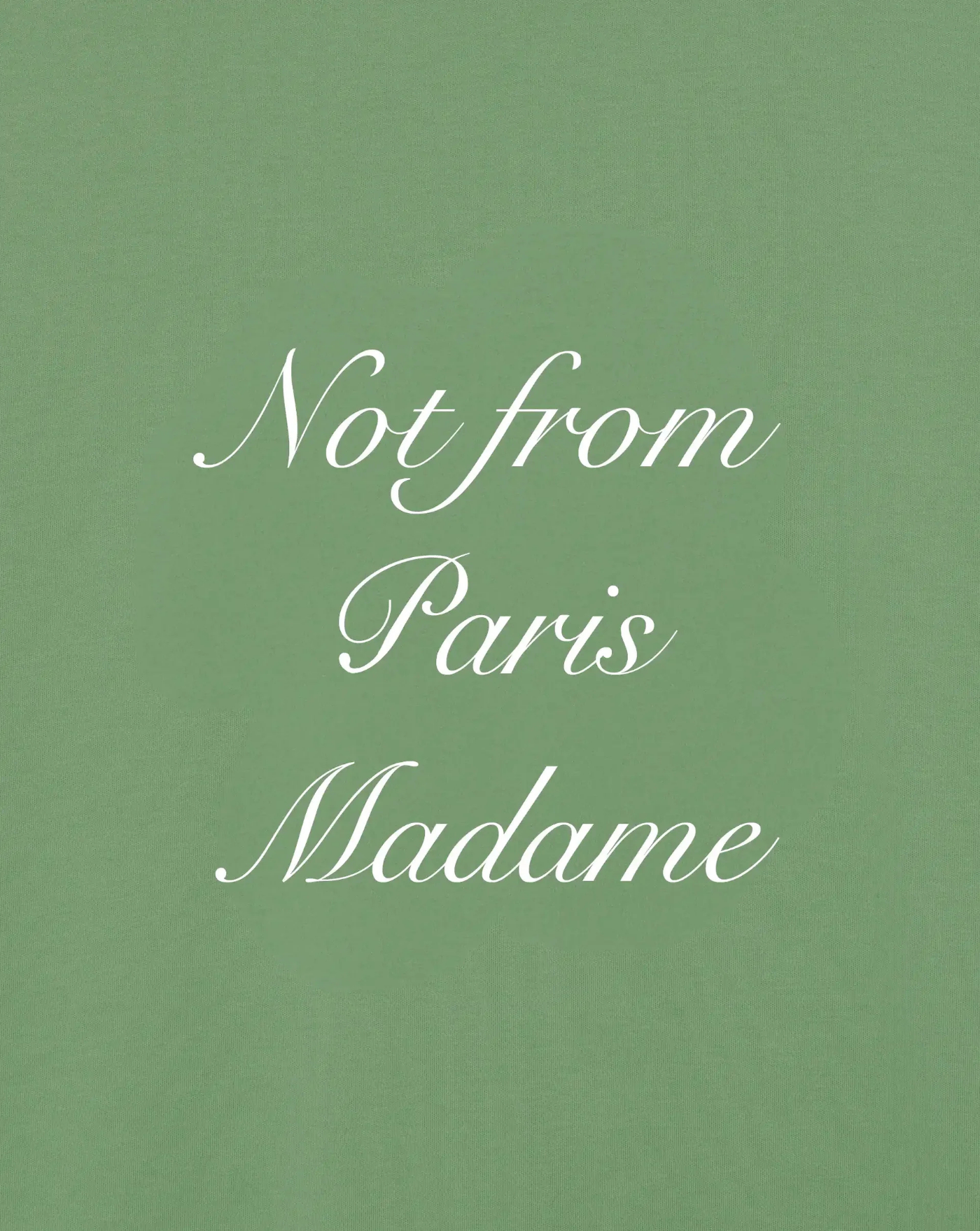 Camiseta Drole de Monsieur Le T-shirt Slogan Caligraphy K-TS209 CO002LGN DROLE DE MONSIEUR 