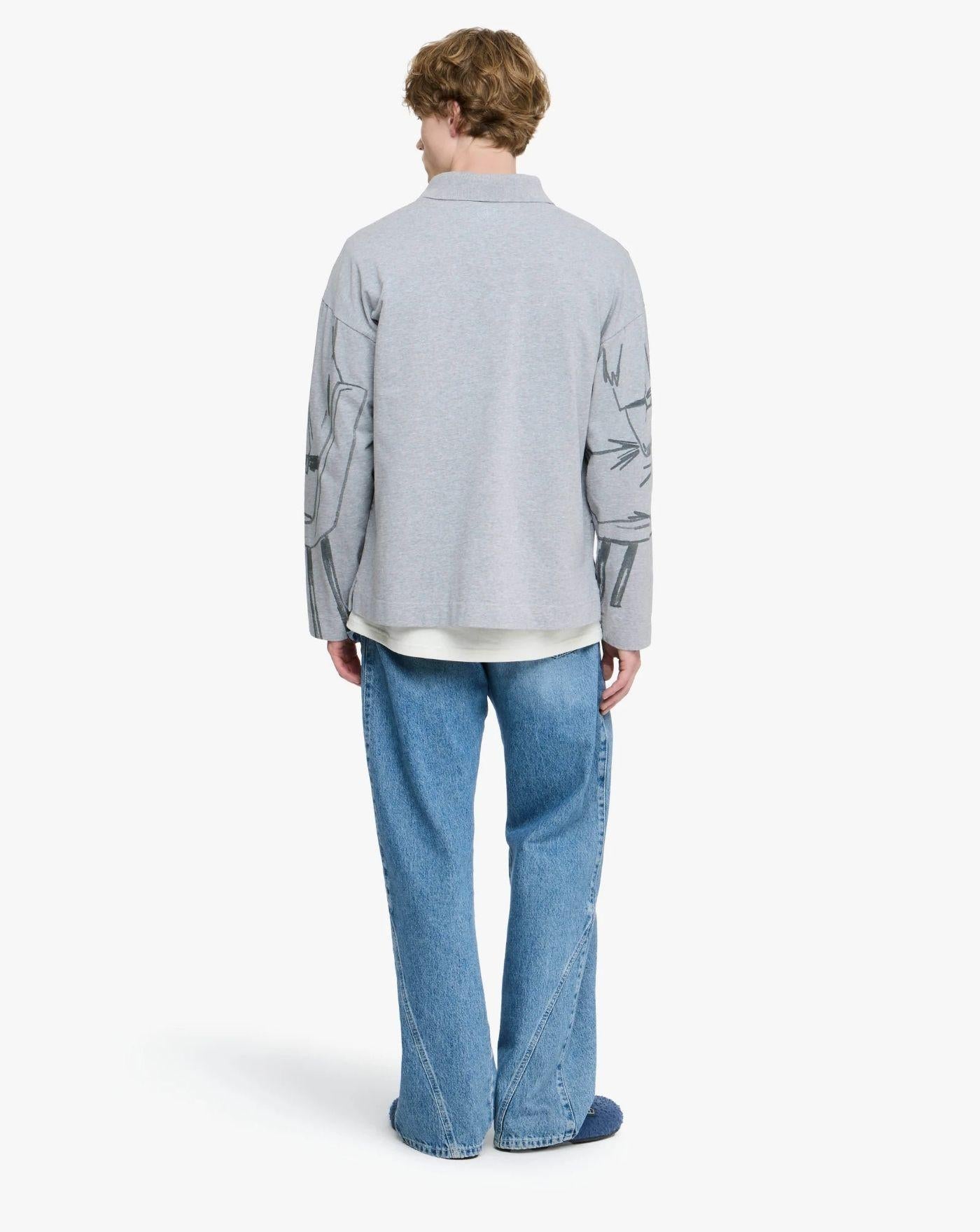 Polo Jw Anderson Printed Rugby JO0274PG1755 945 JW ANDERSON 