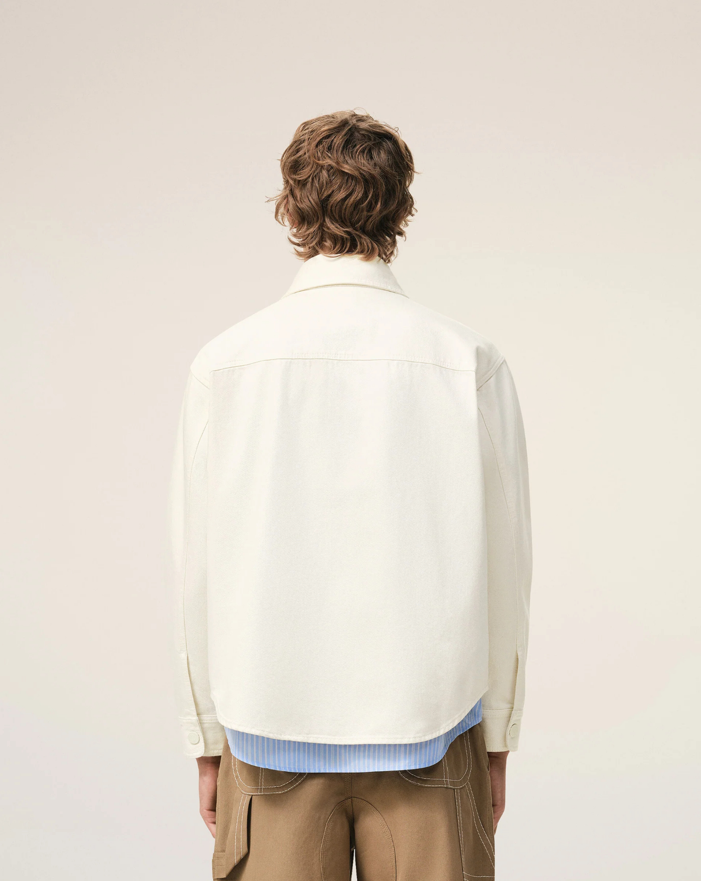 Sobrecamisa Ami Paris Overshirt Ami de Coeur UJK897DE0126 136 AMI PARIS 