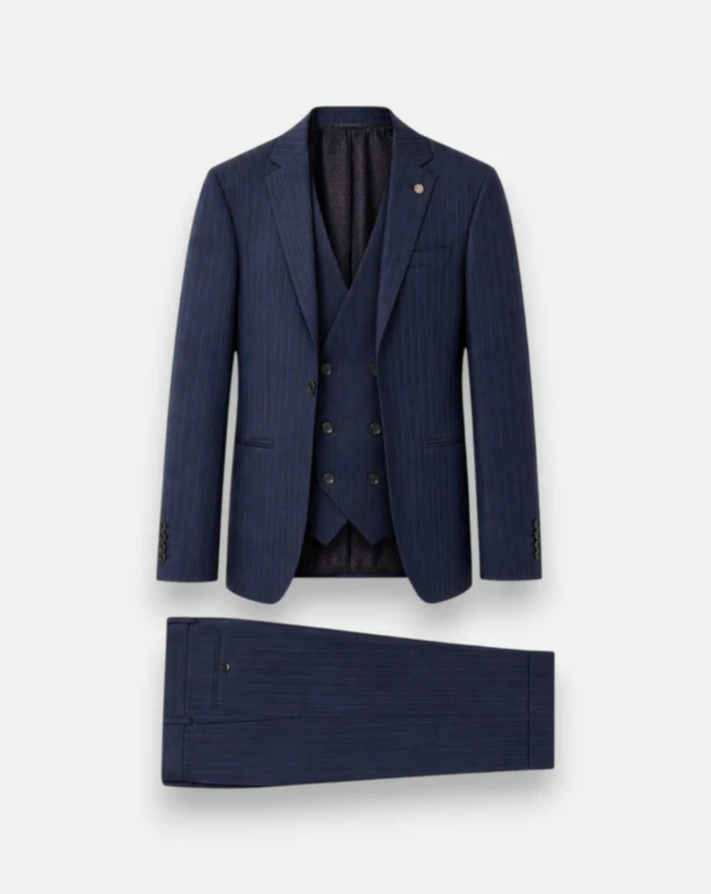 Traje Roberto Vicentti 3 Piezas K45412.310 BLUE ROBERTO VICENTTI 