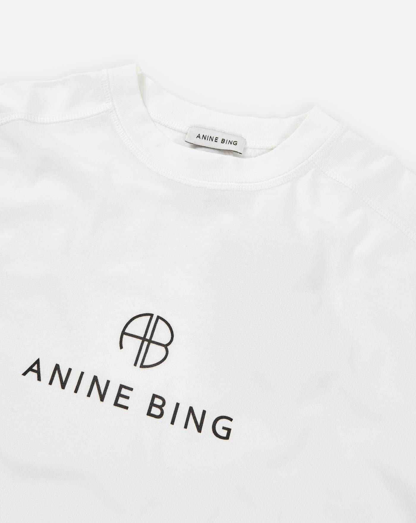 Camiseta Anine Bing Jaylin A0810280 IVORY ANINE BING 