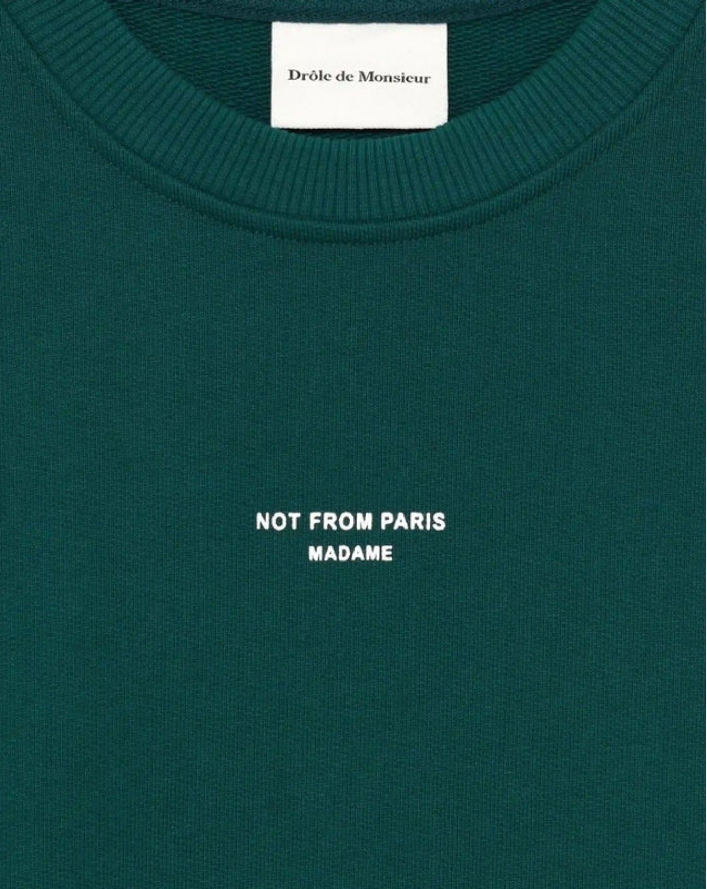 Sudadera Drole de Monsieur Classic Slogan Sweatshirt SW148 CO127 DGN DROLE DE MONSIEUR 