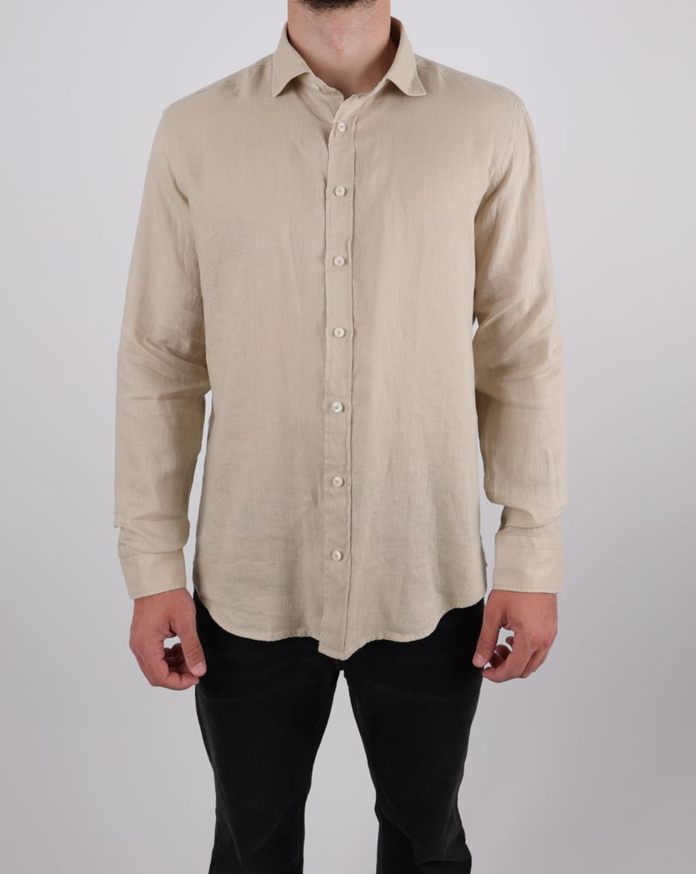 Camisa Bastoncino de lino B050 6 BASTONCINO 