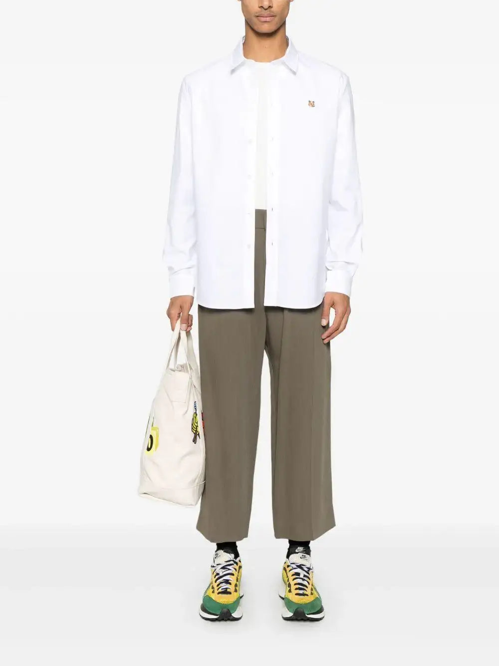 Camisa Maison Kitsuné Fox Head MM00408WC5012 P100 MAISON KITSUNE 