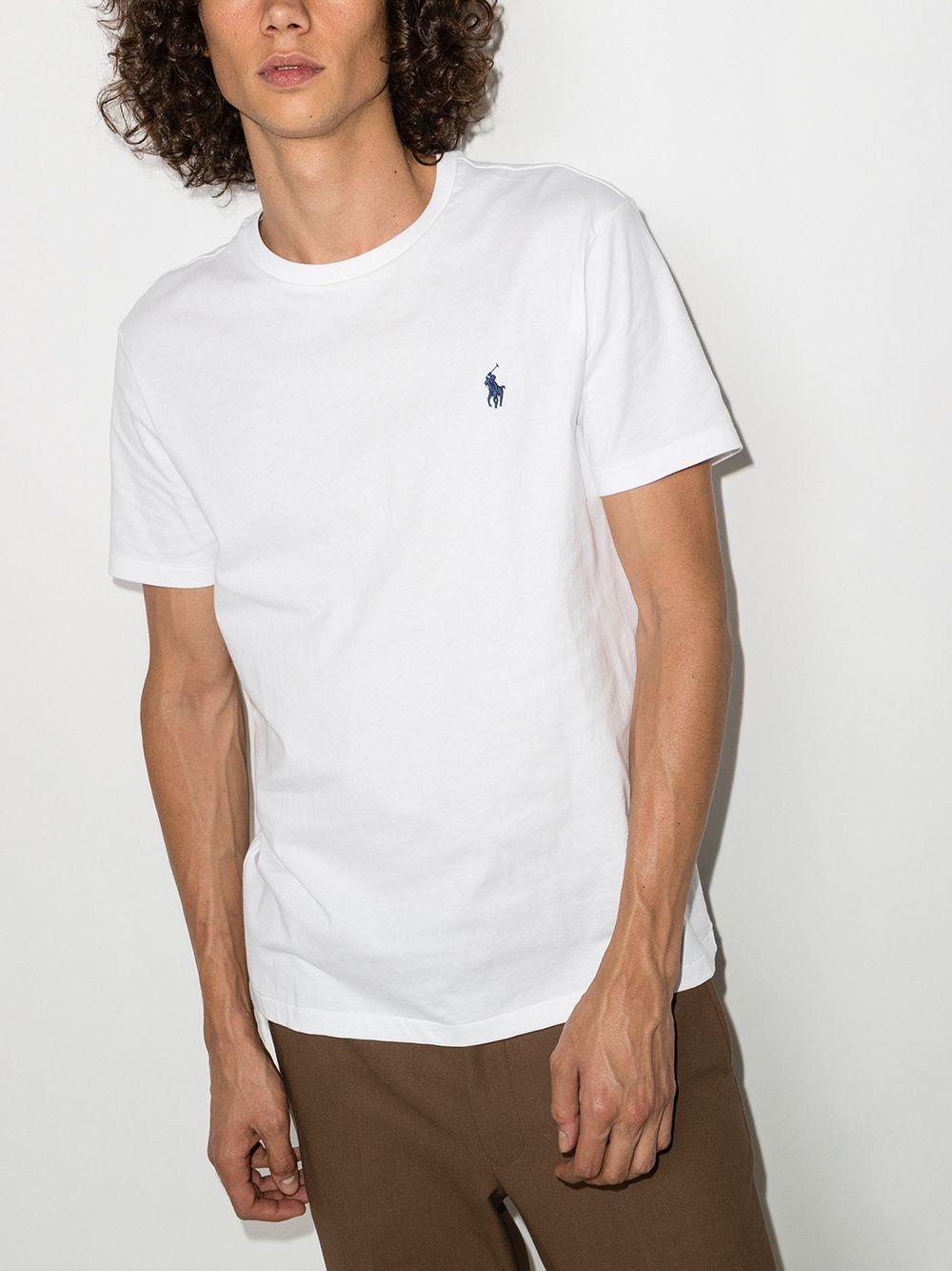 Camiseta Polo Ralph Lauren Basic 710680785003 WHITE POLO RALPH LAUREN 