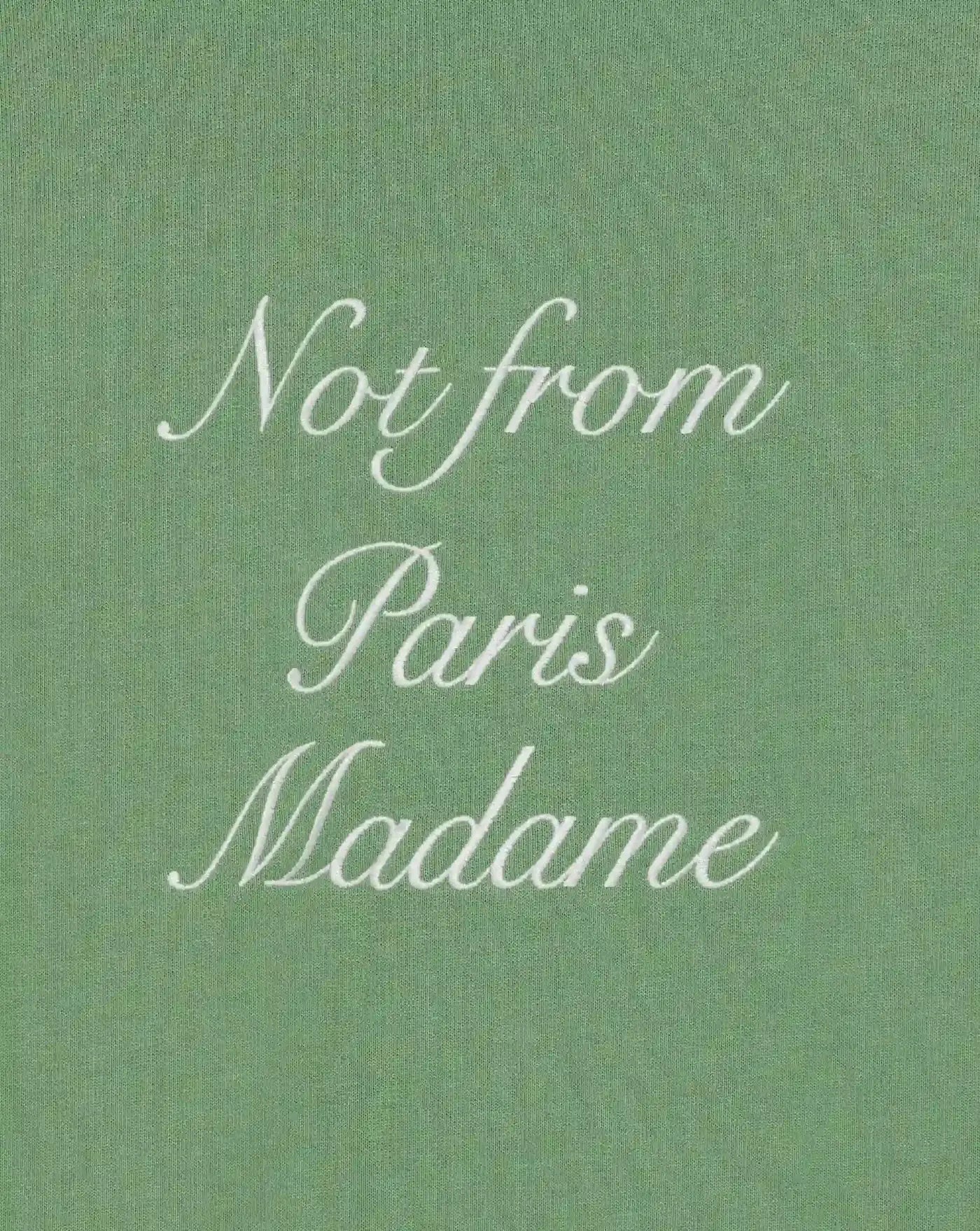 Sudadera Drole de Monsieur Slogan Calligraphy K-SW157 CO127LGN DROLE DE MONSIEUR 