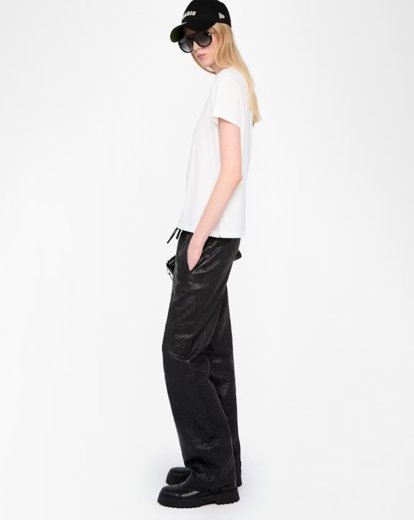 Camiseta Zadig & Voltaire Walk Hc Flowing Heart Strass JWTS02858 103 ZADIG & VOLTAIRE 